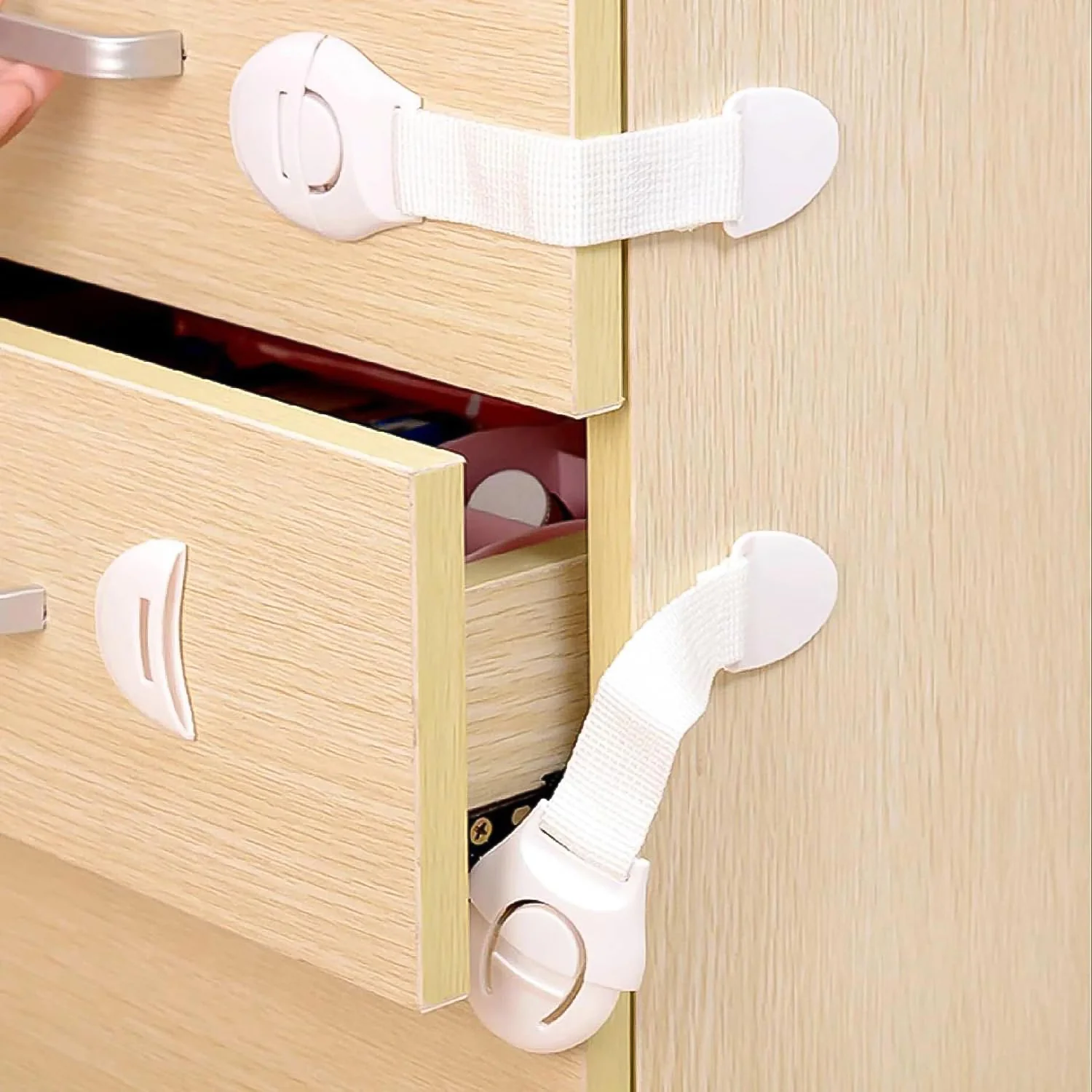 Baby Safety Drawer & Door Strap Locks (1 Pc) - Image 3