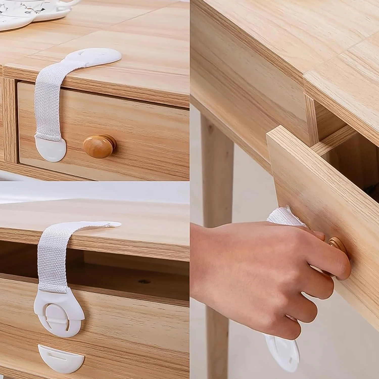 Baby Safety Drawer & Door Strap Locks (1 Pc) - Image 5