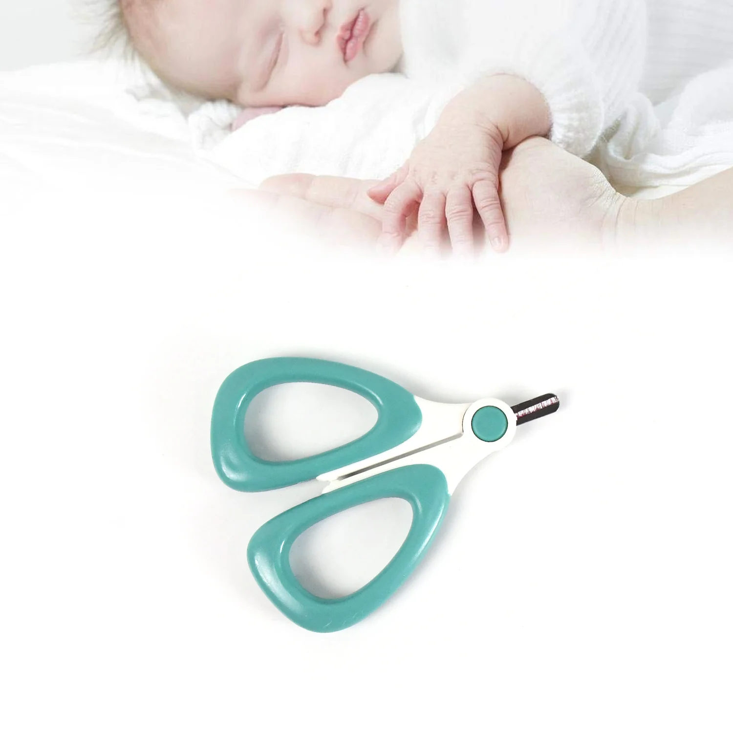 Baby Safety Nail Cutter Scissors for Safe Nail Clipping (1 Pc) - Image 3