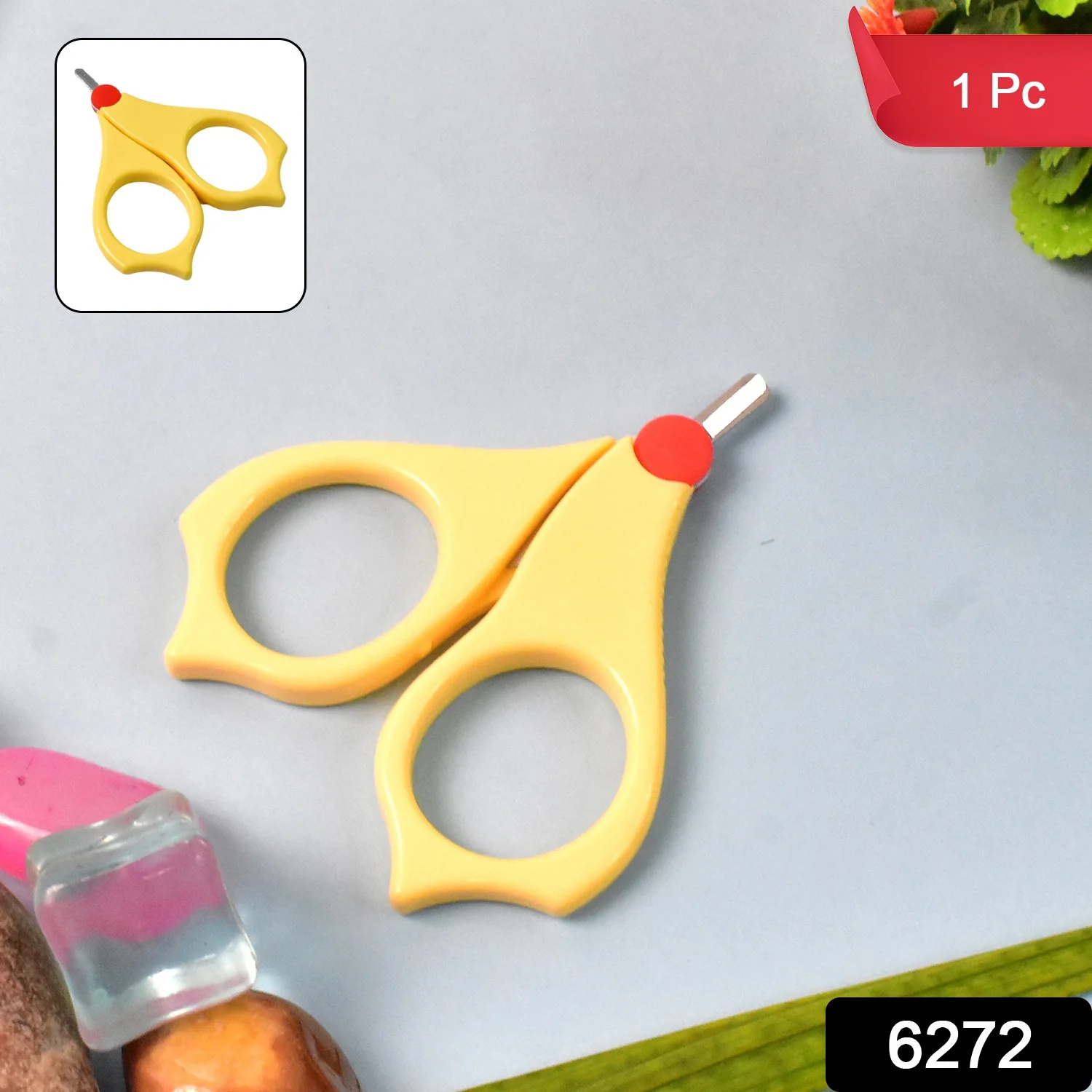 Baby Safety Nail Cutter Scissors for Safe Nail Clipping (1 Pc) - Image 2
