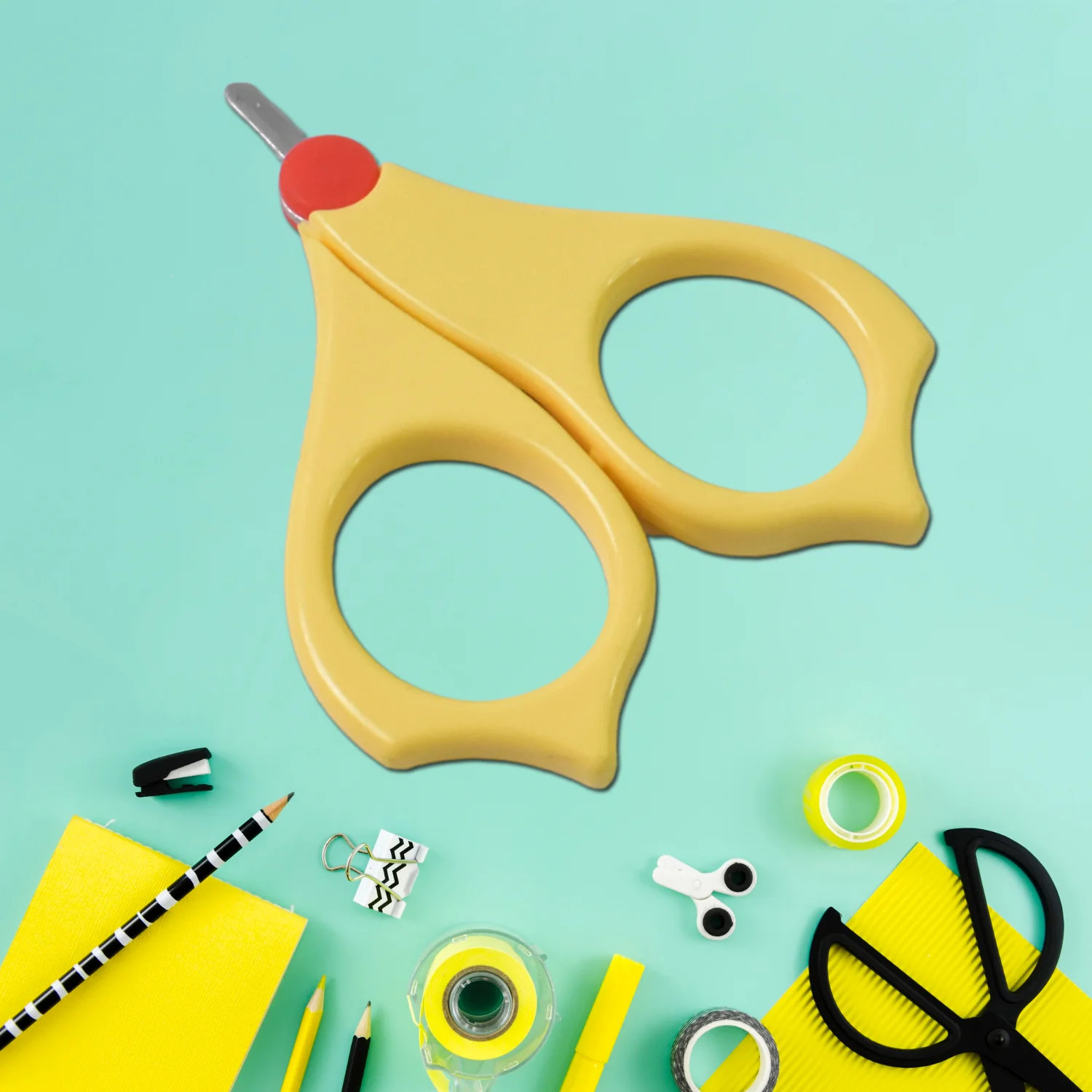 Baby Safety Nail Cutter Scissors for Safe Nail Clipping (1 Pc) - Image 3