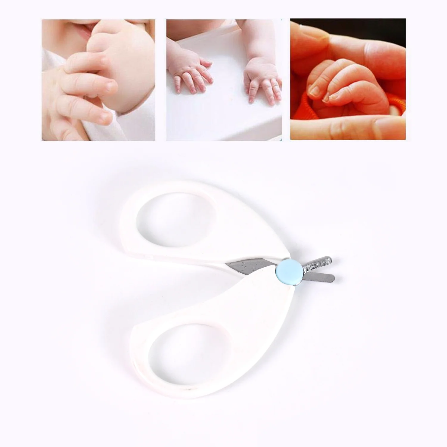 Baby Safety Nail Cutter Scissors for Safe Nail Clipping (1 Pc) - Image 6