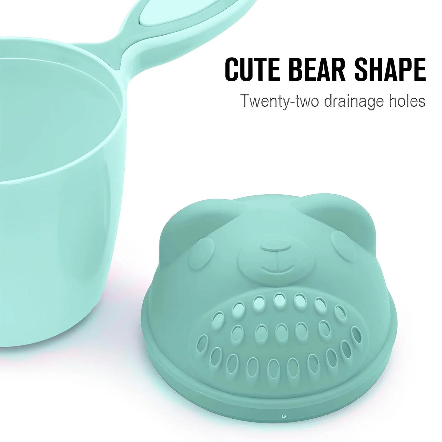Baby Shampoo Shower Cup – Safe Soft Bath Tumbler for Kids’ Hair Washing - Image 7