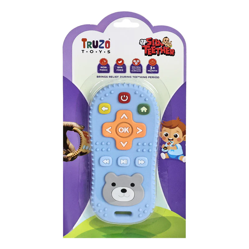 Baby Silicone Remote Control Teether – Soft, Safe & Colorful Teething Aid - Image 5
