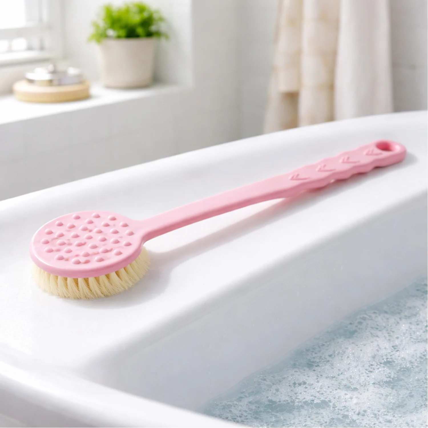 Back Scrubber for Shower with Long Handle (1 Pc) - Image 5