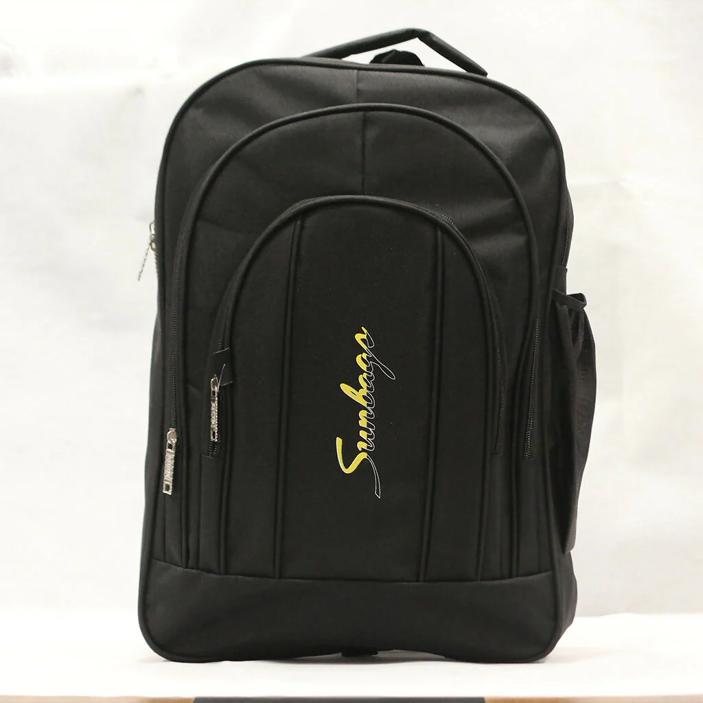 Backpack Black for Men Women Office College Bag with  Travel Office Use - Image 5
