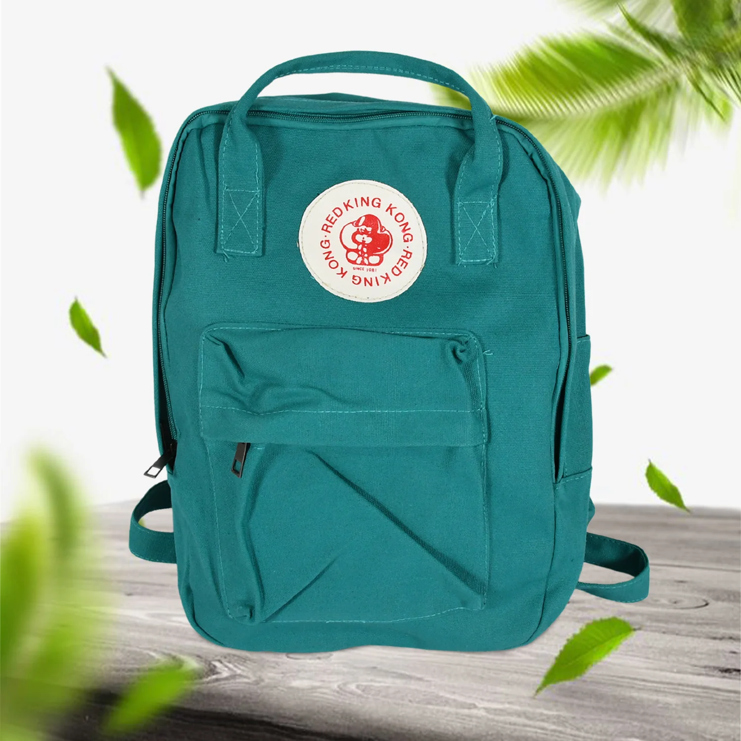 Durable Canvas Backpack, Conquer Your Day With King Kong (Mix Design) - Image 4