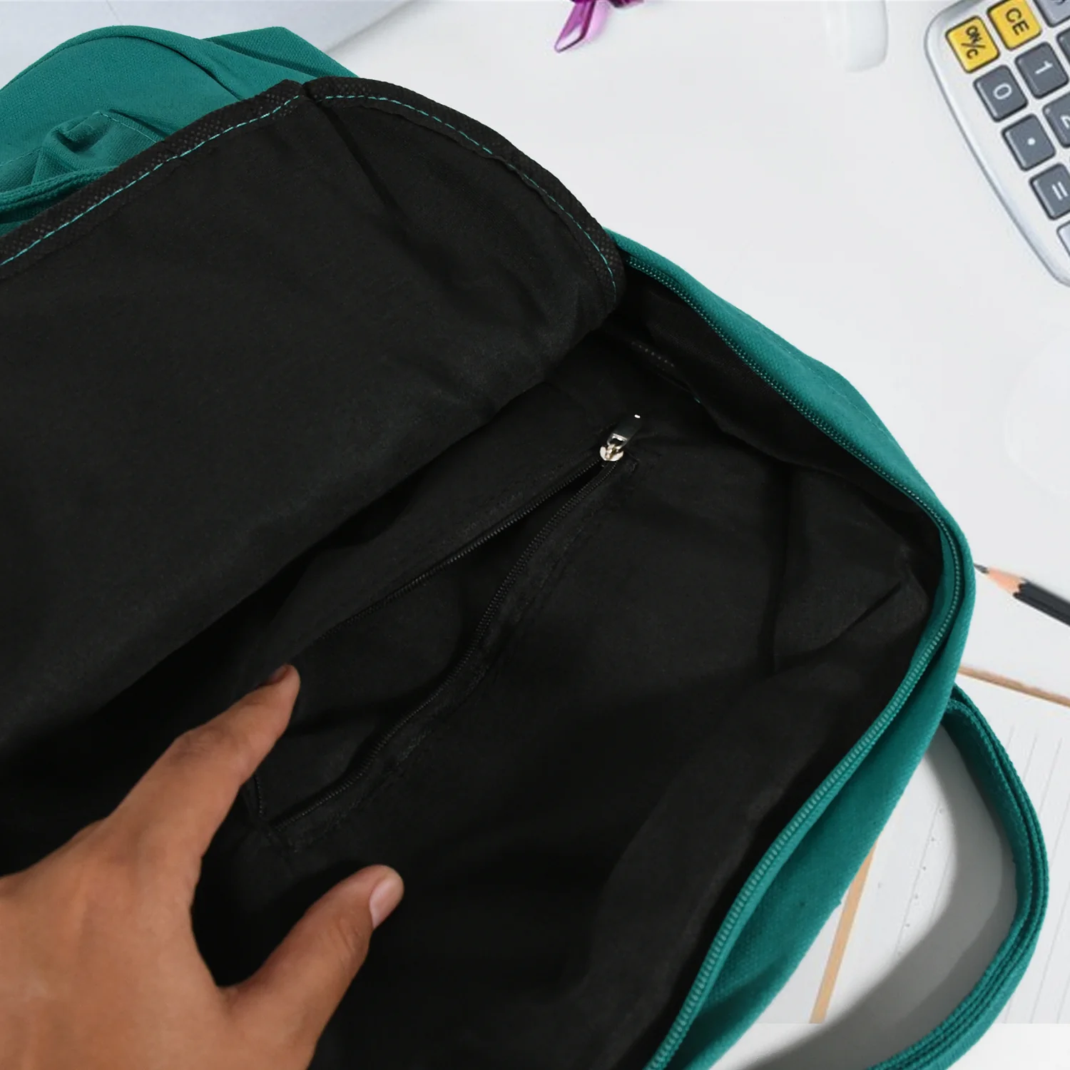 Durable Canvas Backpack, Conquer Your Day With King Kong (Mix Design) - Image 7