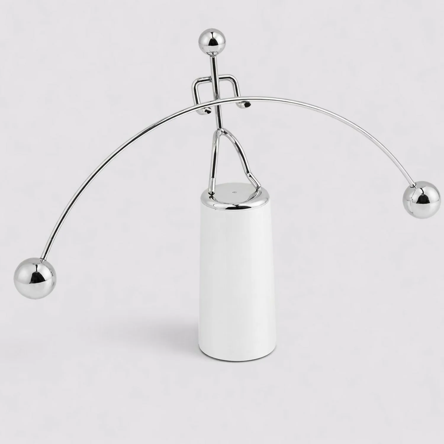Balancing Desk Toy Metal Stress Relief Balance Sculpture for Home & Office - Image 3