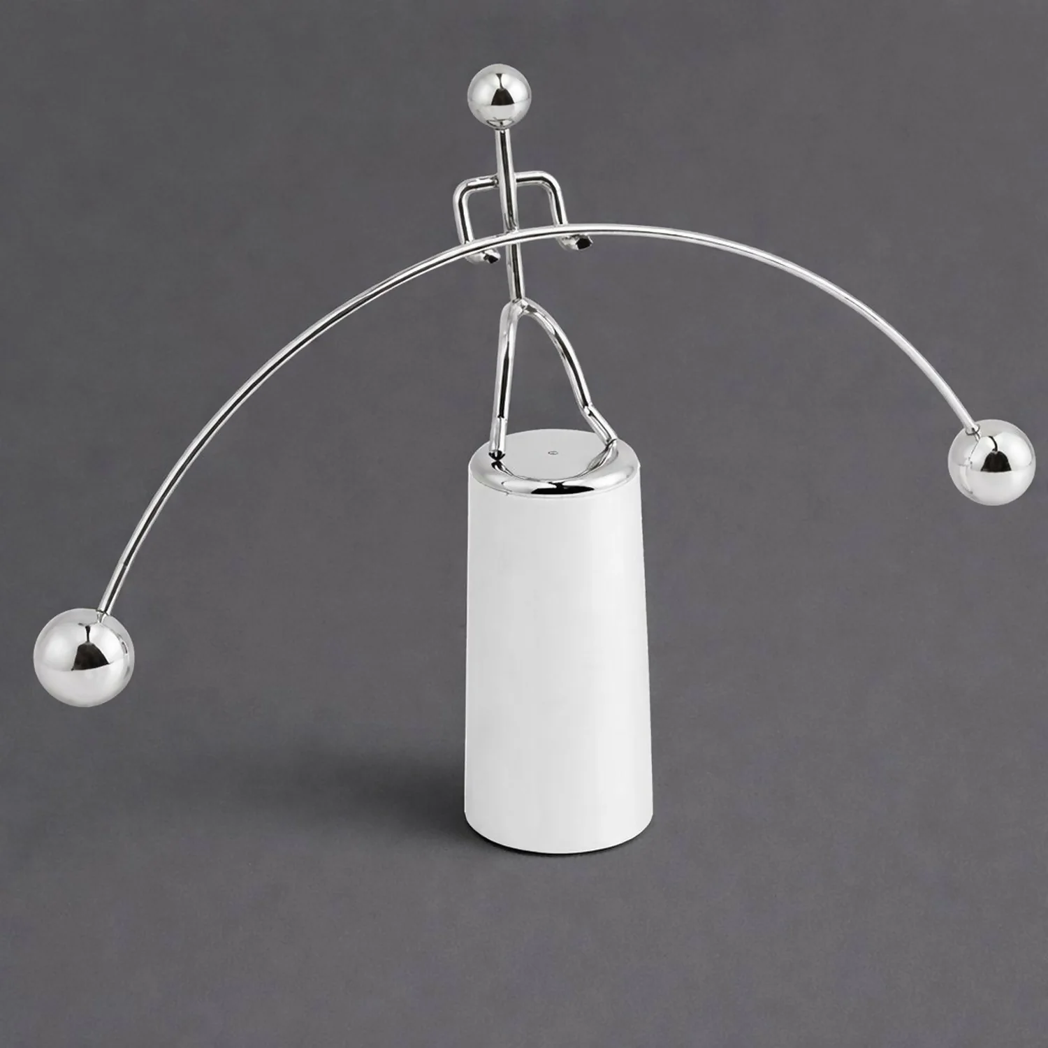 Balancing Desk Toy Metal Stress Relief Balance Sculpture for Home & Office - Image 4