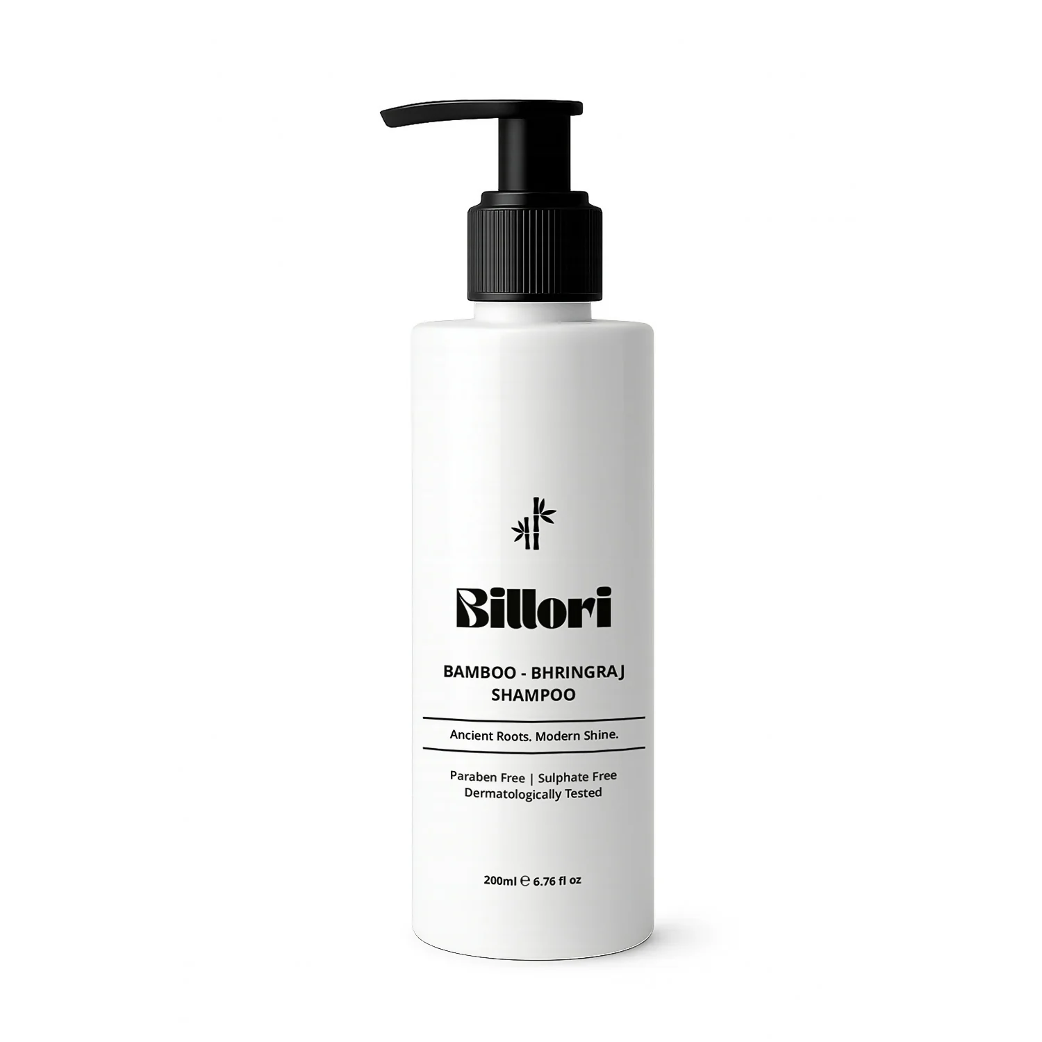 Bamboo Bhringraj Shampoo with Neem, Aritha & Shikakai Extracts (5 Power Shampoo),Dermatologically Tested  (200ml) - Image 5