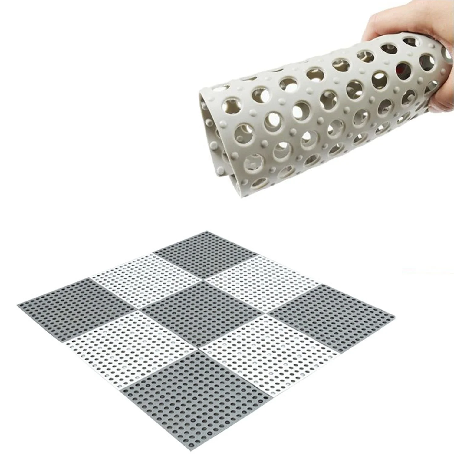 Bath Anti-Slip Mat – Prevent Slippery Surfaces While Bathing (Pack of 6) - Image 4