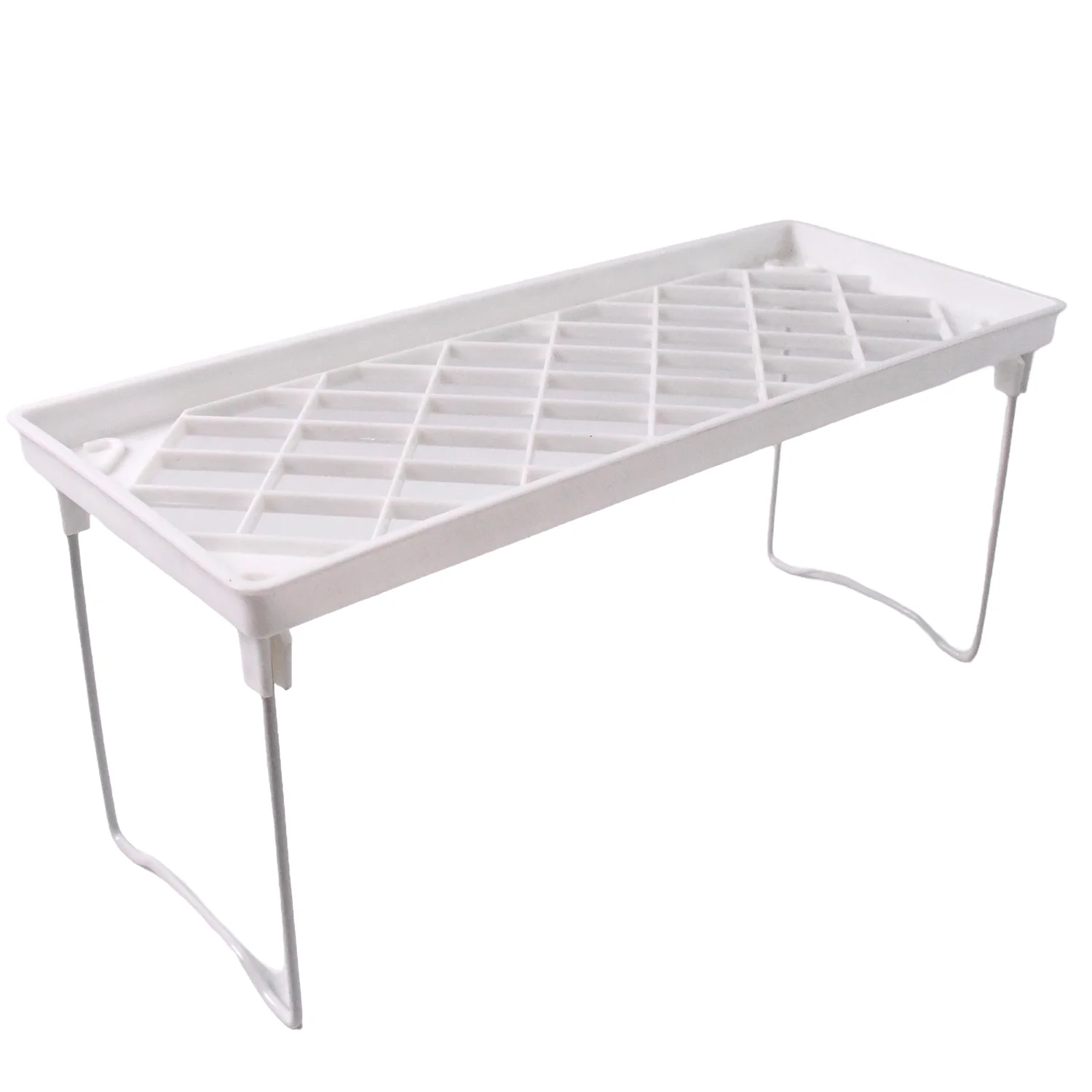 Bathroom Organizer Kitchen Utility Storage Rack Shelf Divider Makeup Home - Image 5