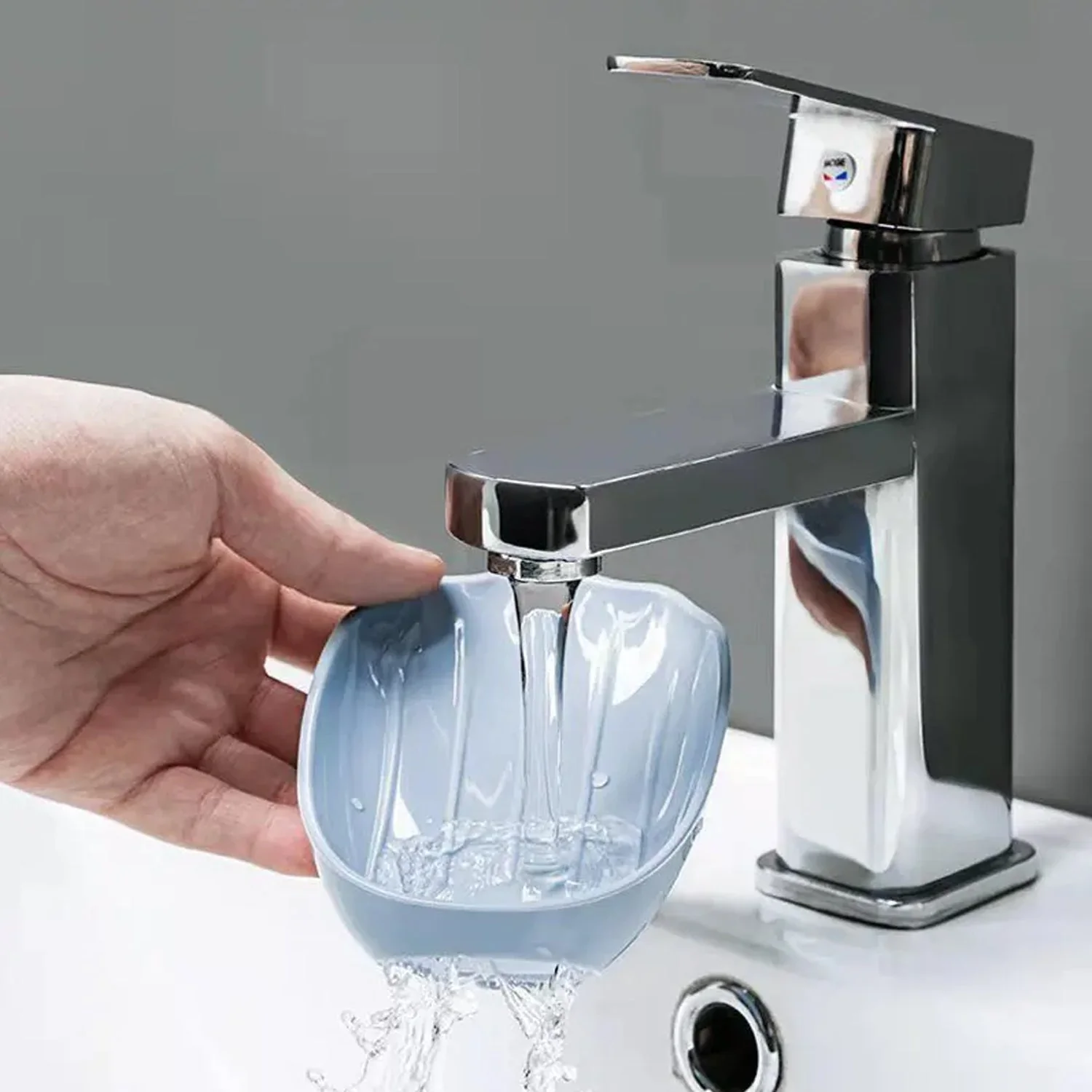 Soap Dish Wall Mounted Soap Dish No Drilling Soap Holder - Image 5