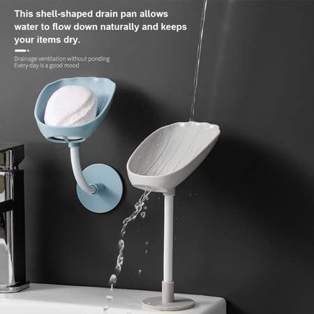 Soap Dish Wall Mounted Soap Dish No Drilling Soap Holder - Image 6