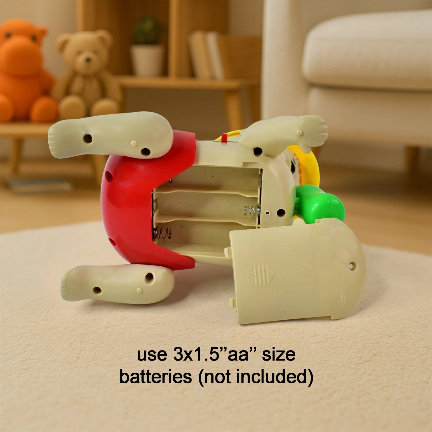 Battery Operated Crawling Baby Toy with Music - Image 3
