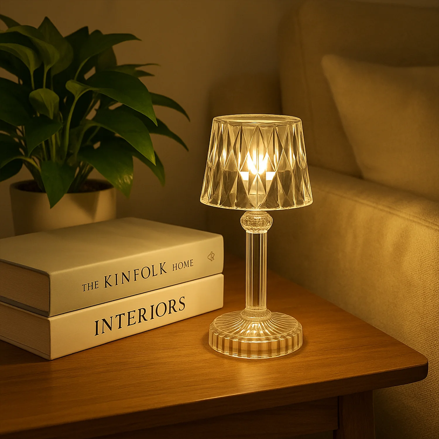 Battery Operated Decorative LED Mini Table Lamp (3 Pc / Set) - Image 4
