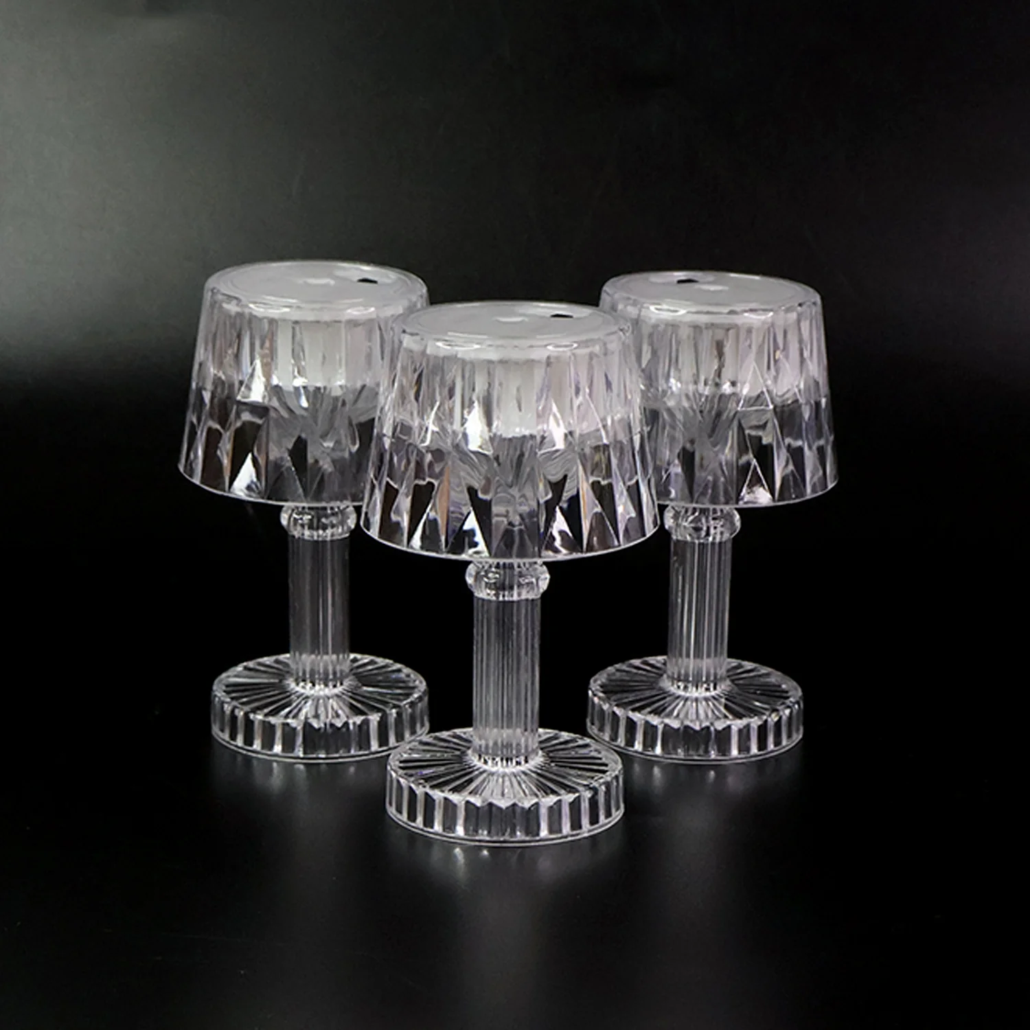 Battery Operated Decorative LED Mini Table Lamp (3 Pc / Set) - Image 5