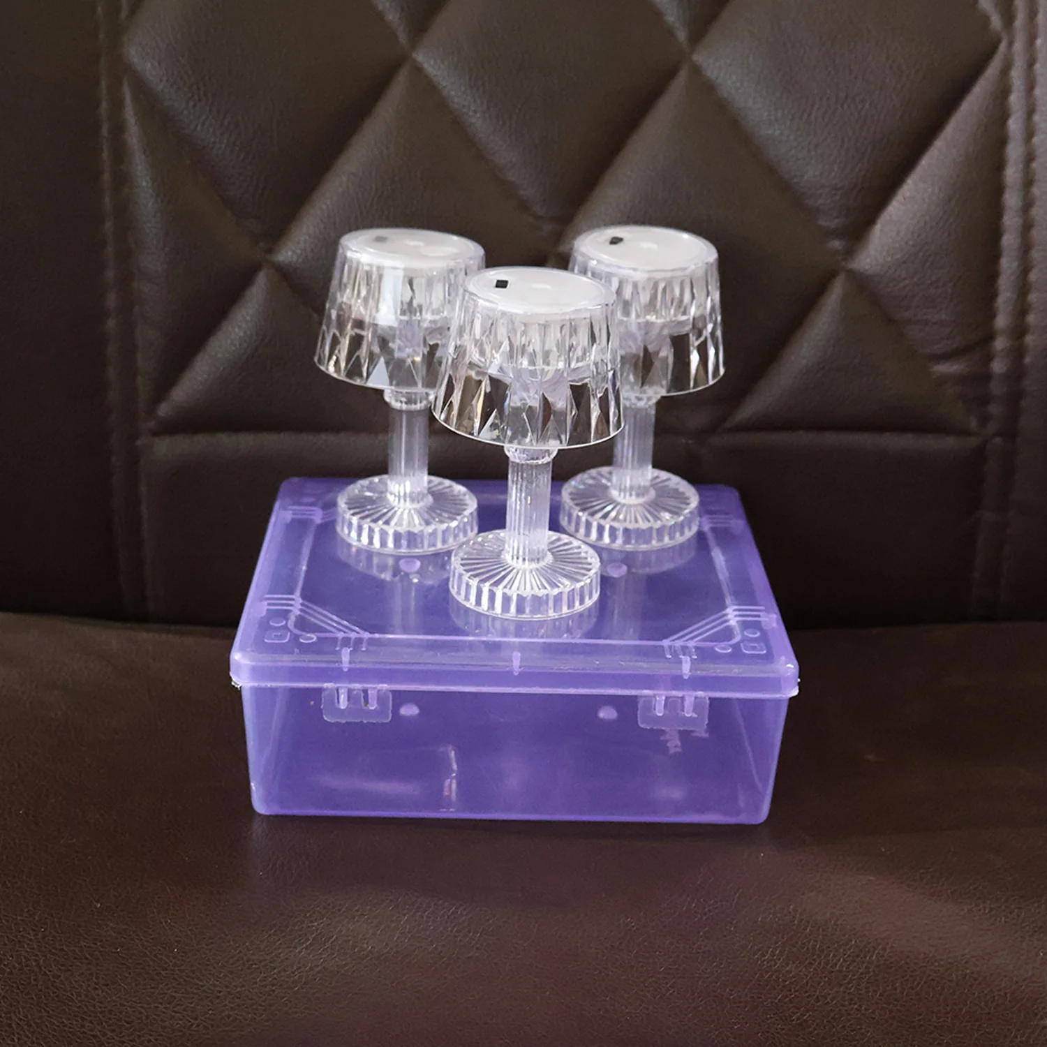Battery Operated Decorative LED Mini Table Lamp (3 Pc / Set) - Image 8