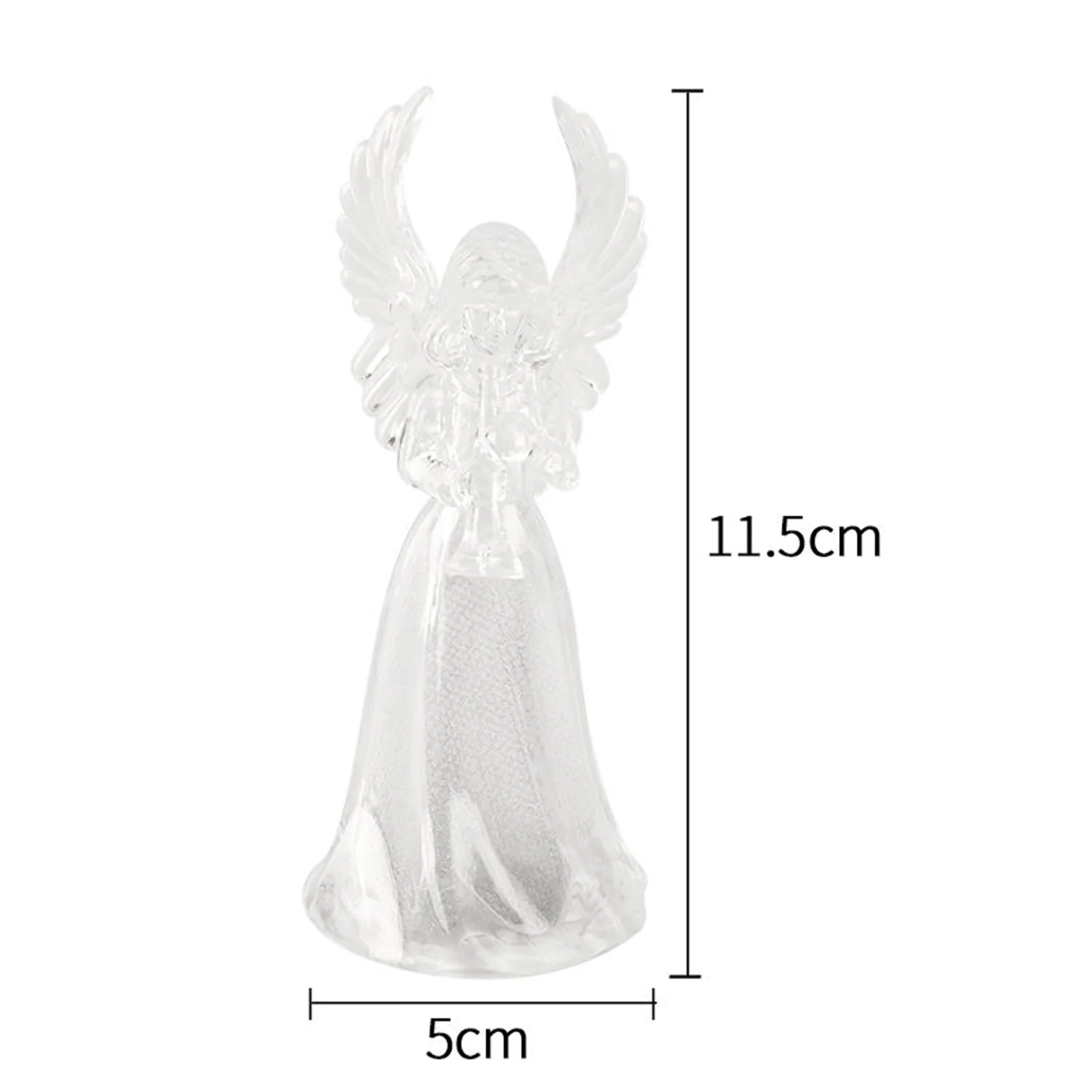 Battery Operated LED Angel Decorative Lights (4 Pc / Set) - Image 7
