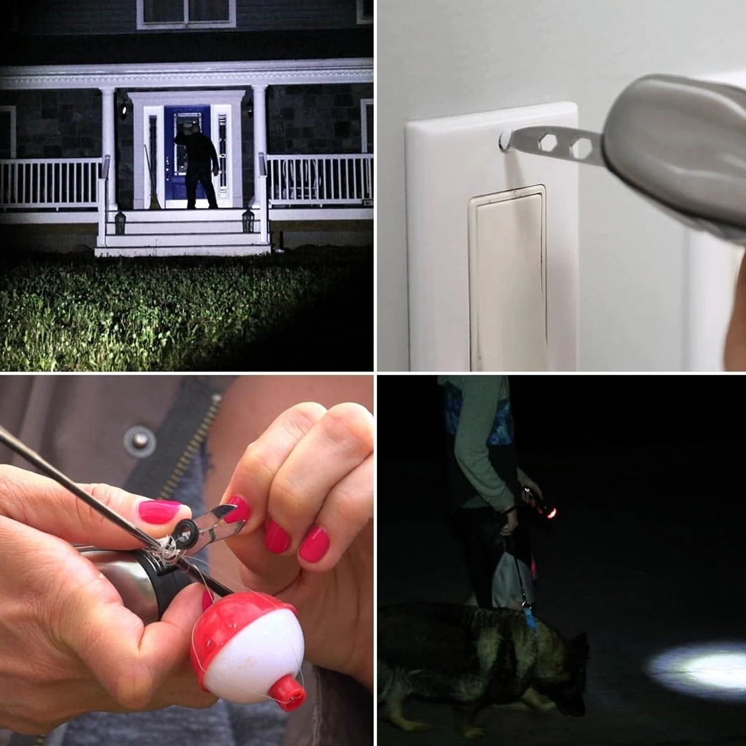 Battery Operated Multi-Tool LED Flashlight – All in One Tool Light (1 Pc) - Image 5
