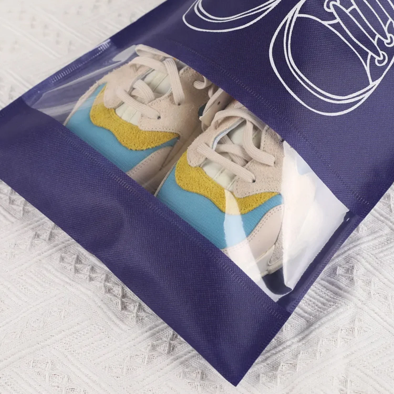 Beach Bag Shoes Storage Bag (1 Pc  / Mix Color) - Image 3