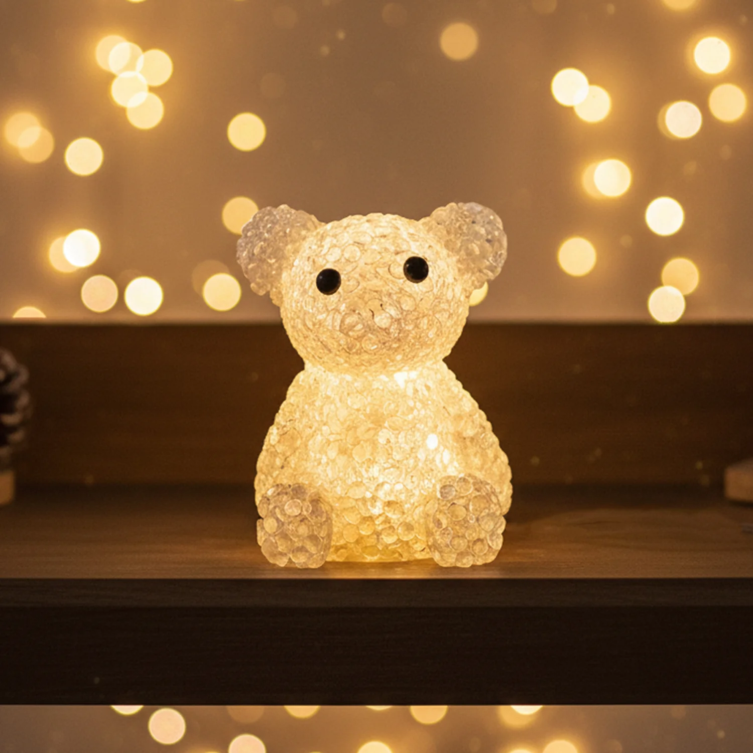 Bear Decorative LED Night Lamp with Color-Changing Glow (1 Pc) - Image 8