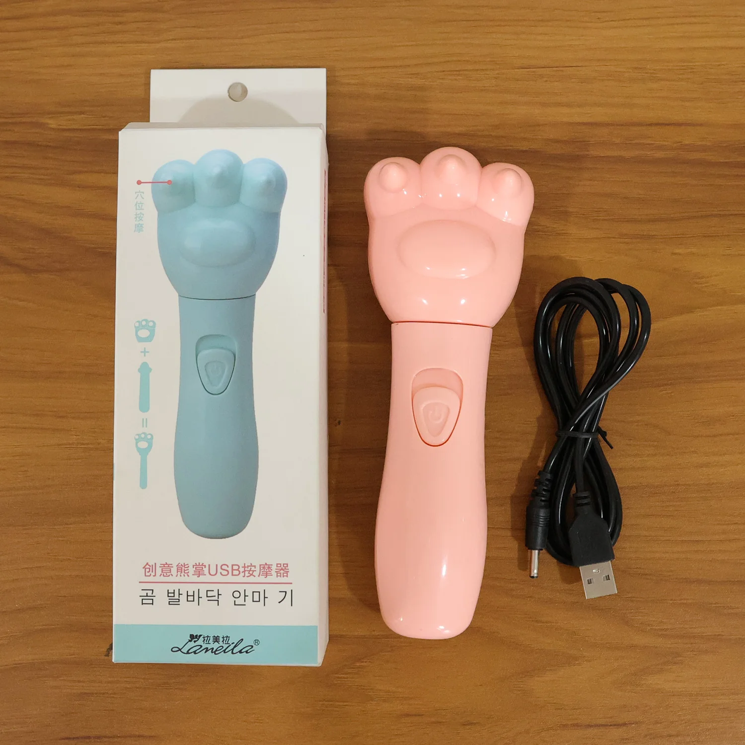 Cute Bear Shape Electric Hand Massager for Relaxation Itching Relief - Image 9