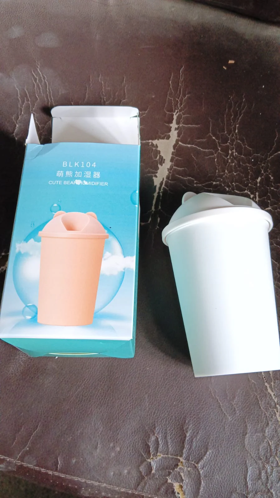 Cute Bear Shape USB Humidifiers Cup (1 Pc / Multicolor Light) - Image 10