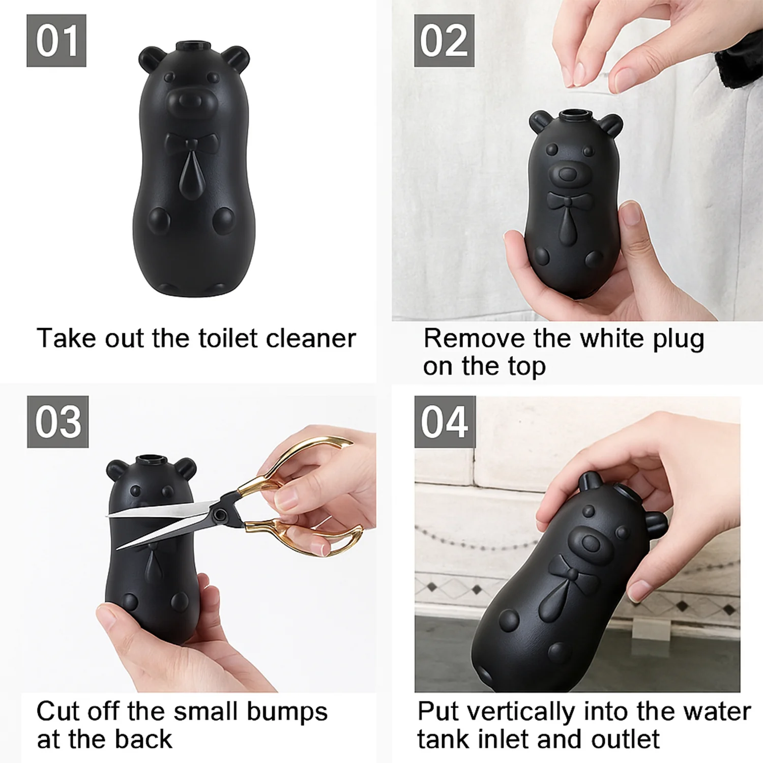 Bear Shaped Toilet Tank Cleaner (1 Pc) - Image 6