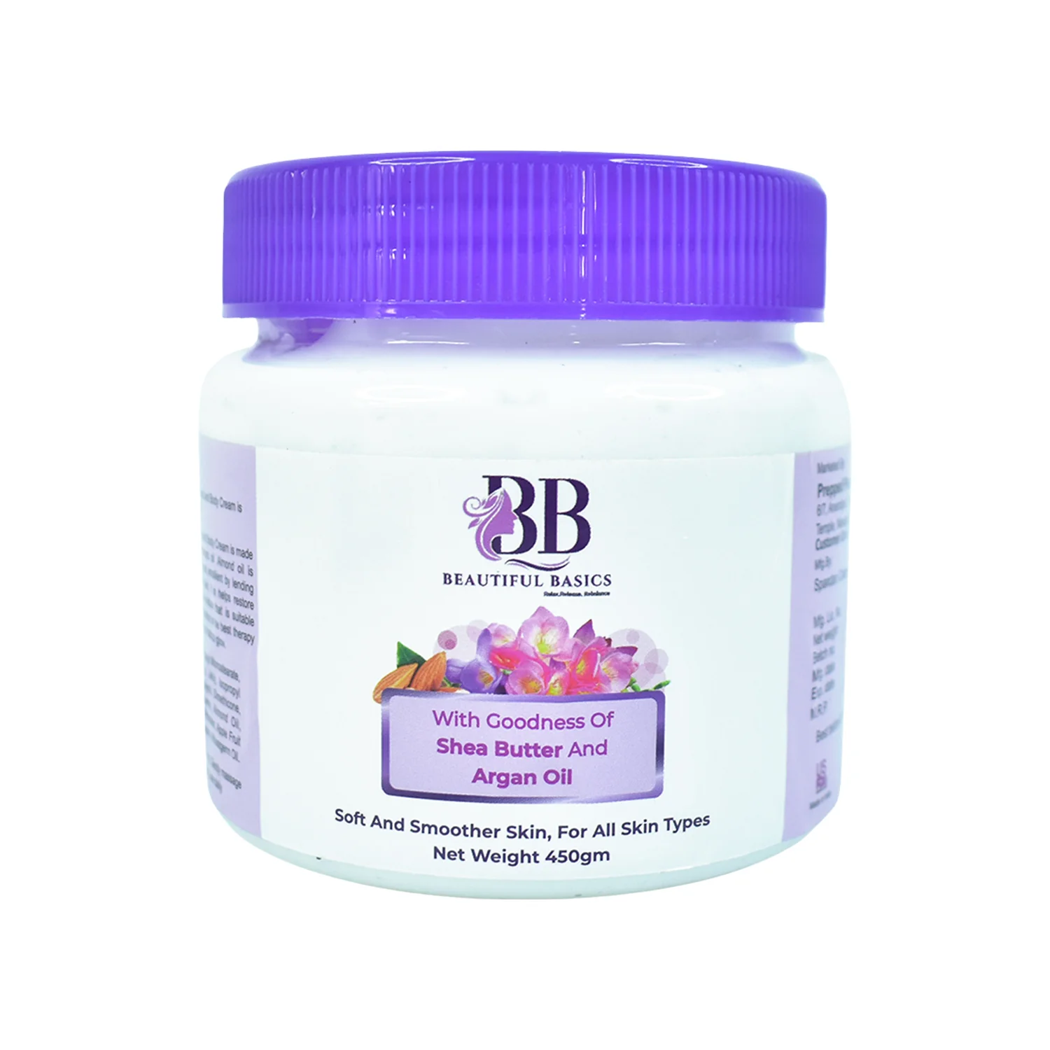 Beautiful Basics Shea Butter & Argan Oil Body Cream – 450g - Image 5