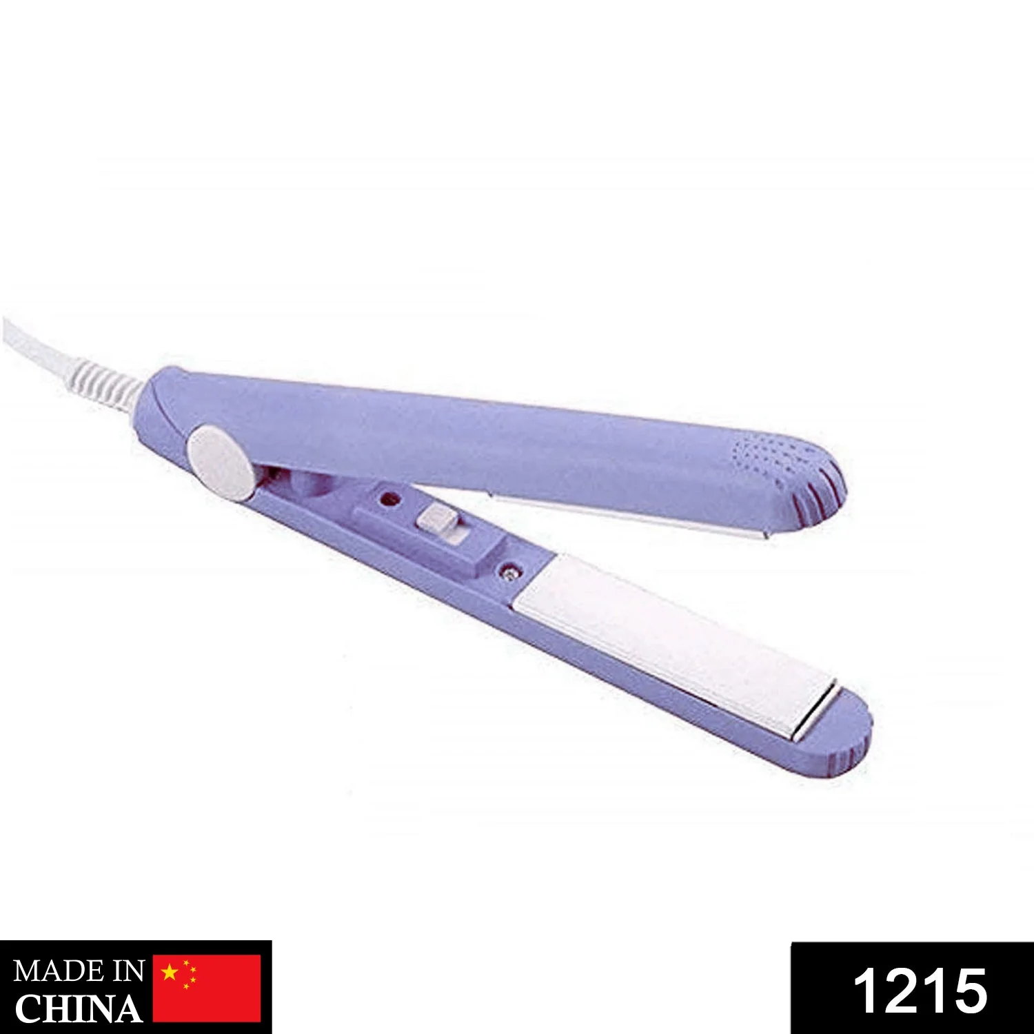 Beauty and Personal Care Professional Ceramic Plate Mini Hair Styler Straightener and Curler - Image 2