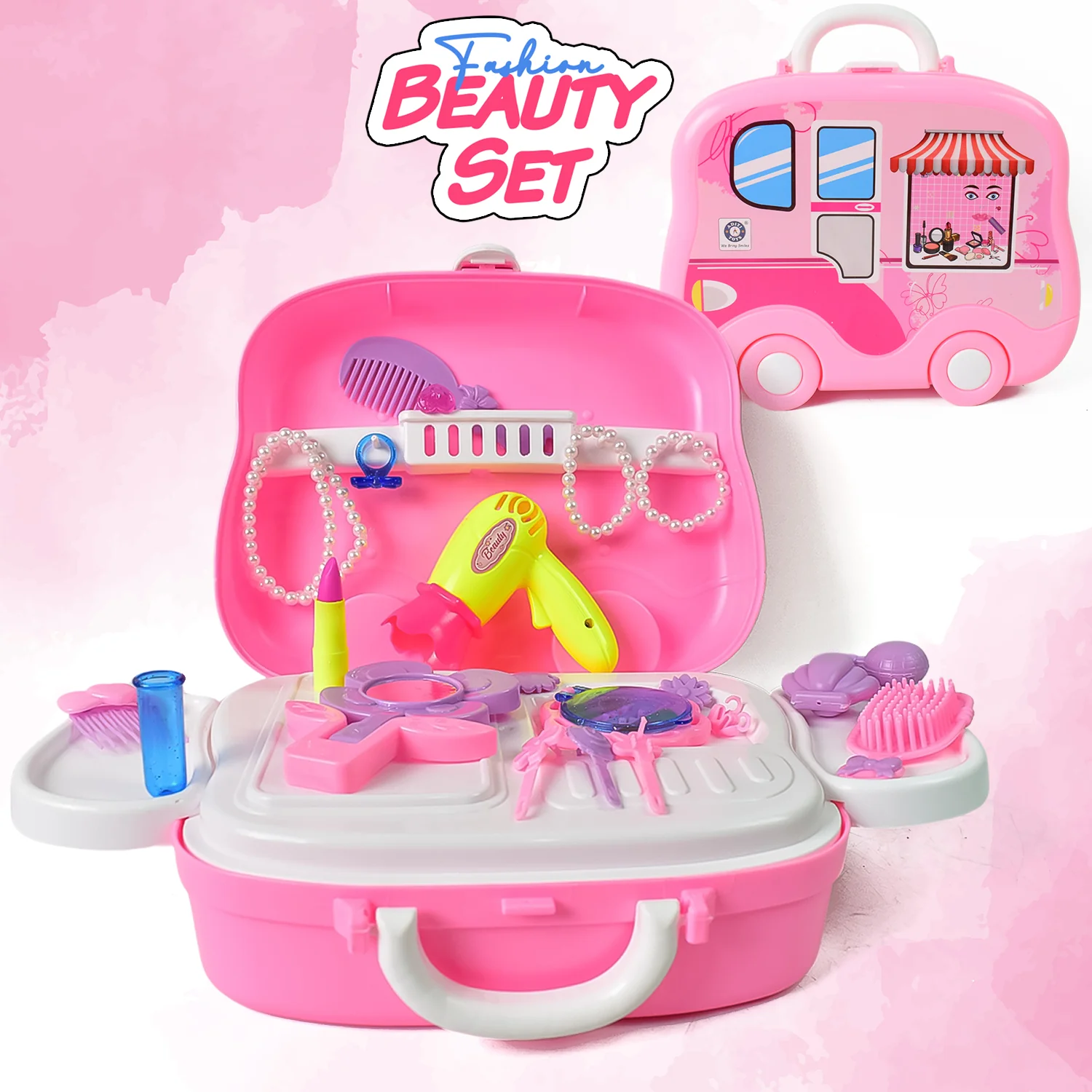 Beauty Make up case and Cosmetic Toy Set - Image 3