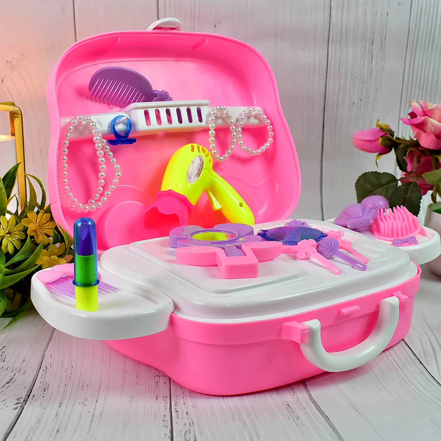 Beauty Make up case and Cosmetic Toy Set - Image 4
