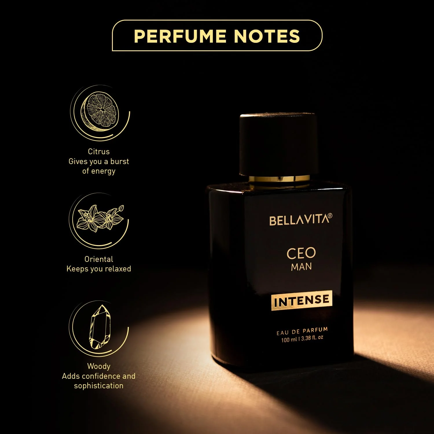 Bellavita Premium CEO Man Intense Eau De Perfume 100 ML - Image 3