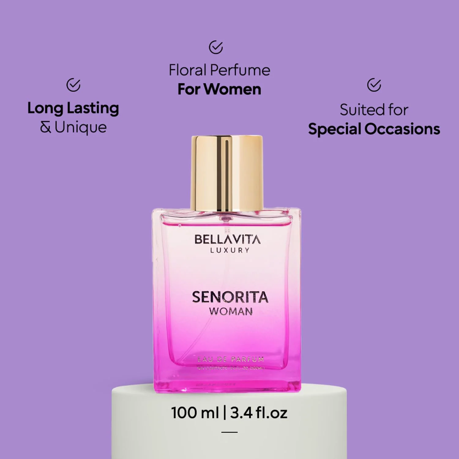 Bellavita Premium Senorita Woman Eau De Perfume 100 ML - Image 6