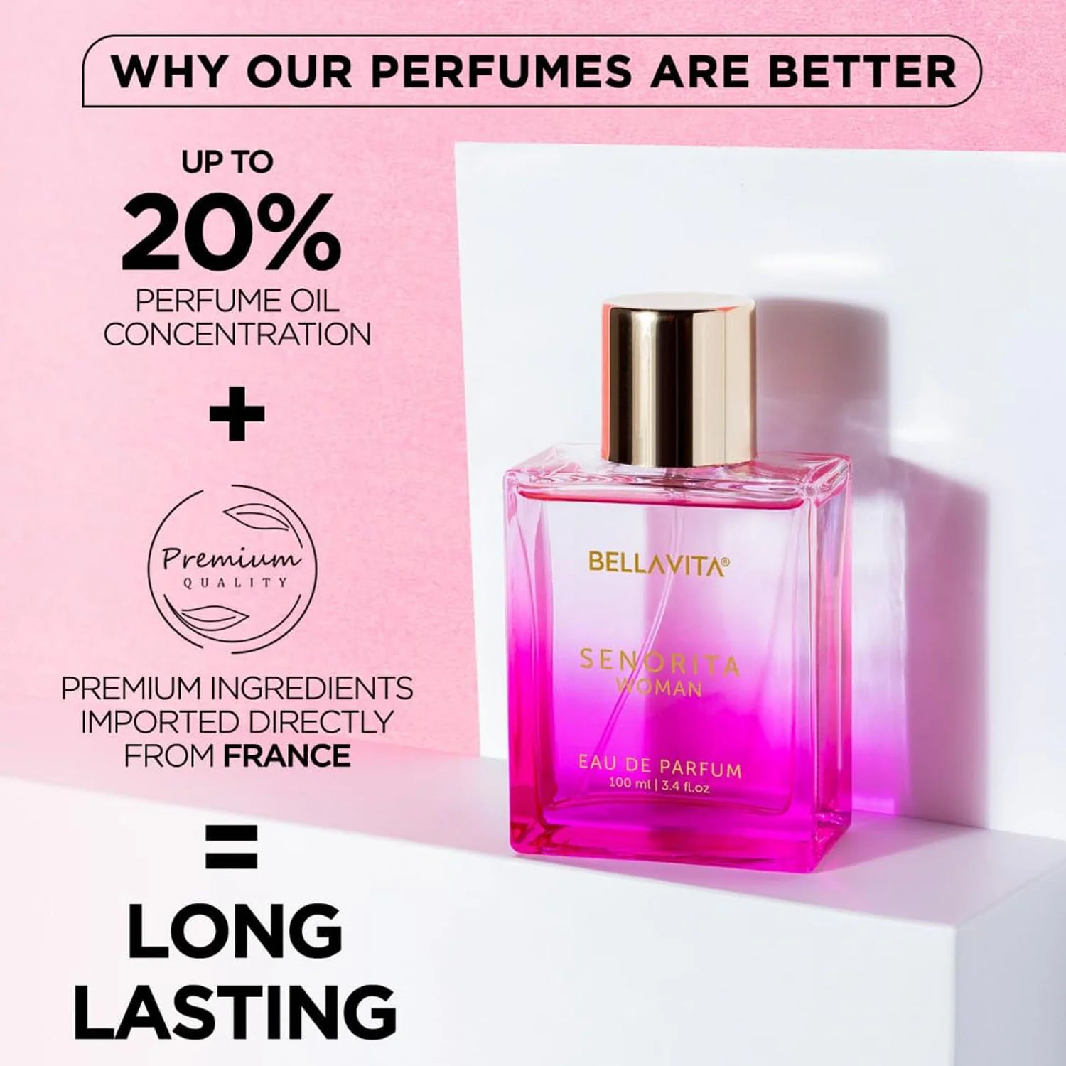 Bellavita Premium Senorita Woman Eau De Perfume 100 ML - Image 8
