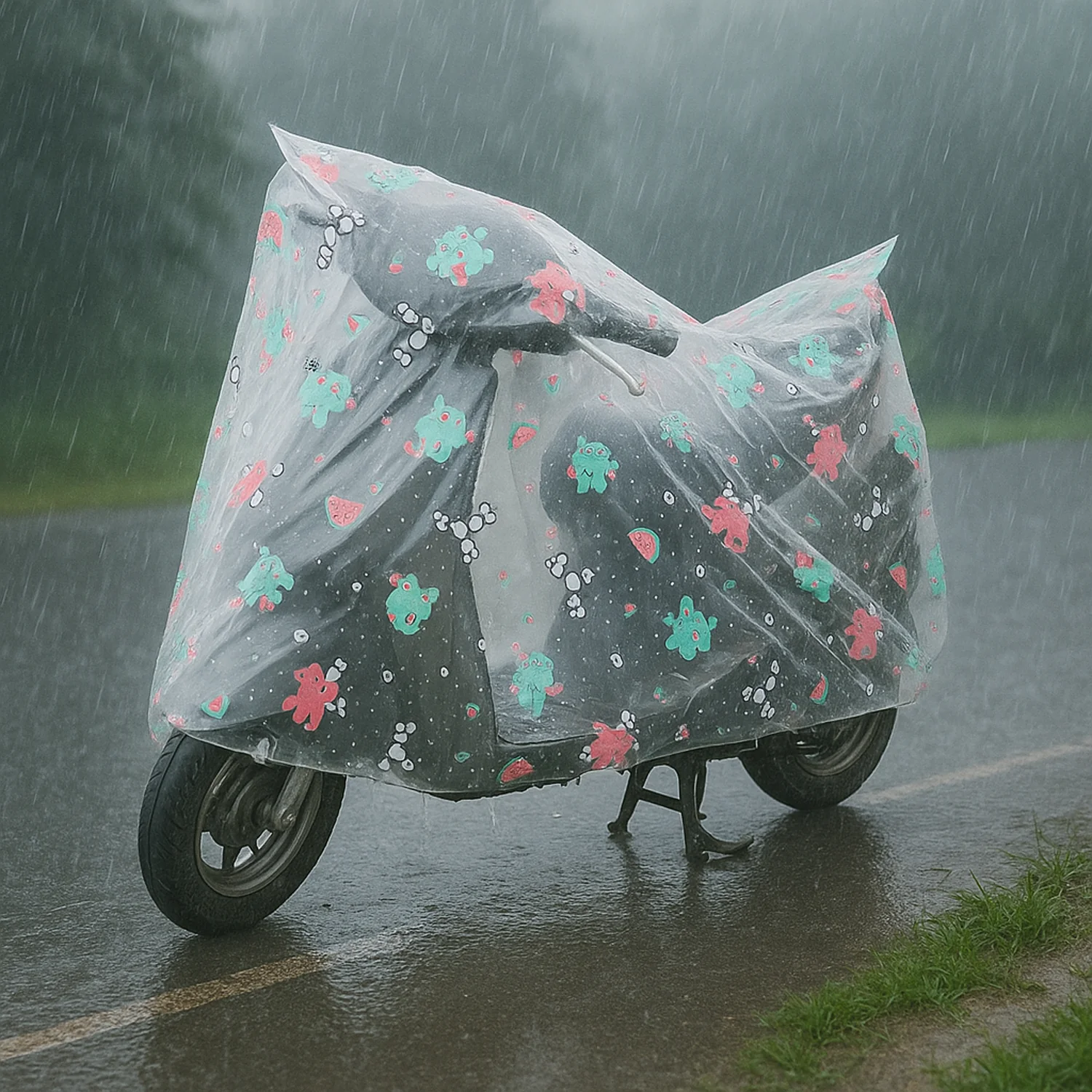 Bicycle / Scooter / Electric-Bike Full Rain Cover 120 × 220 cm - Image 3