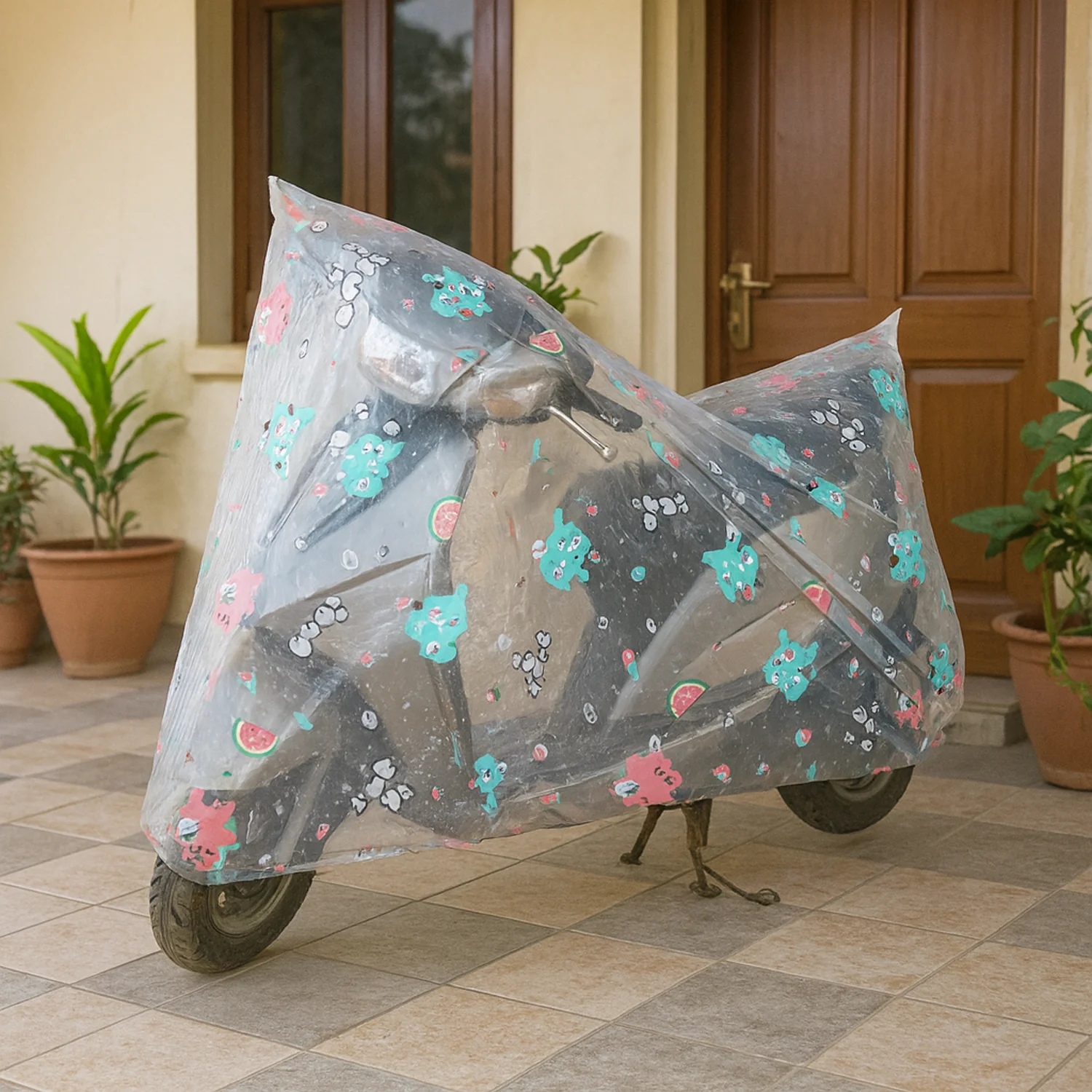Bicycle / Scooter / Electric-Bike Full Rain Cover 120 × 220 cm - Image 6