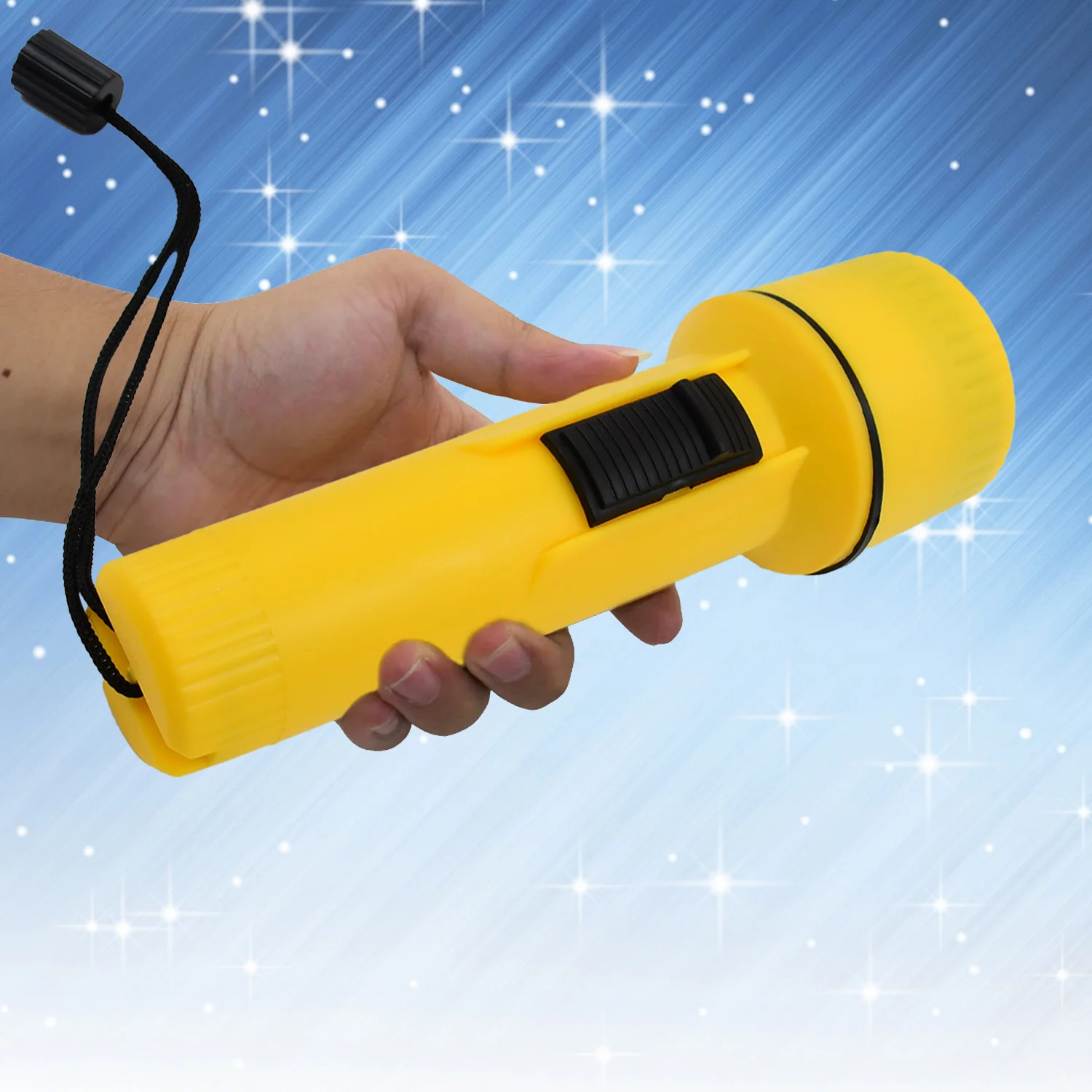 Big LED Flashlights / Torch Light, Battery operated (1 Pc / Battery not included) - Image 5