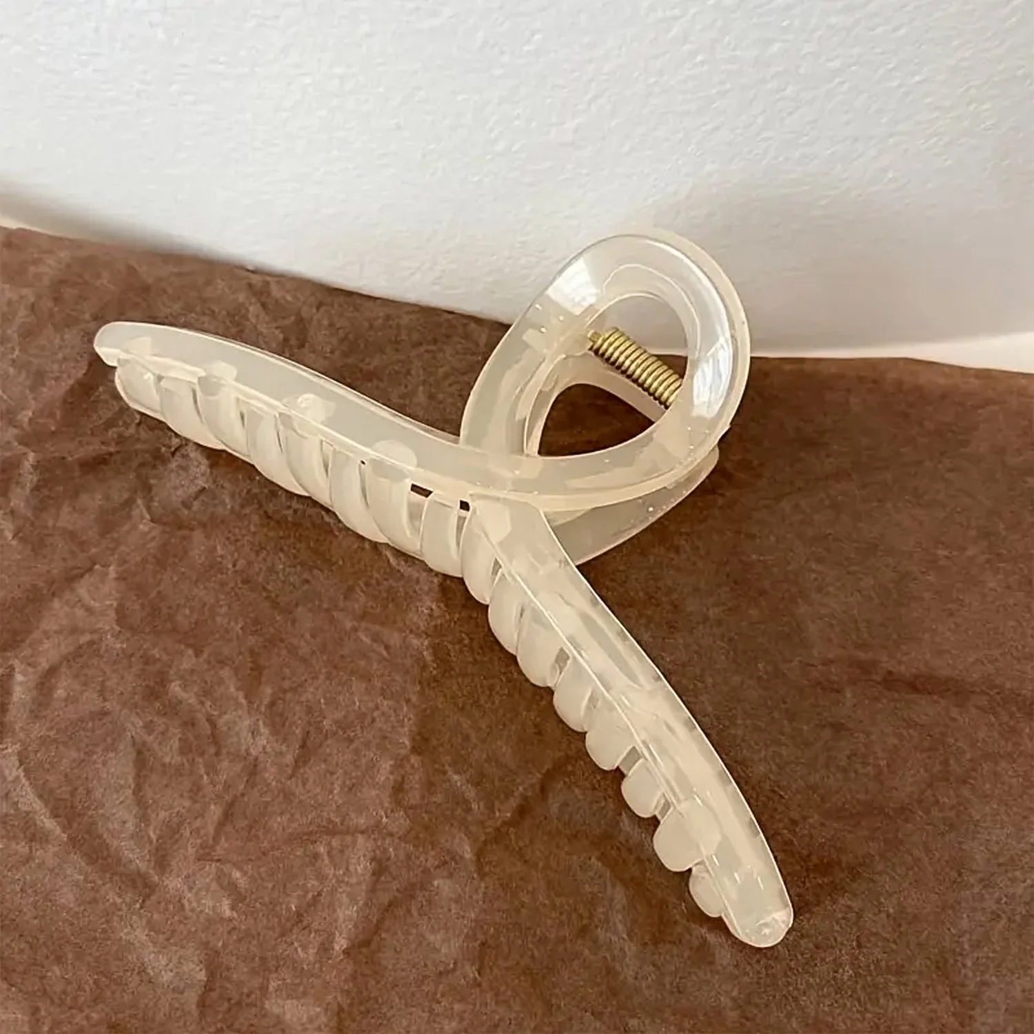 Big Plastic Hair Claw Clips Strong Clips (1 Pc / Mix Color), Hair accessories - Image 9