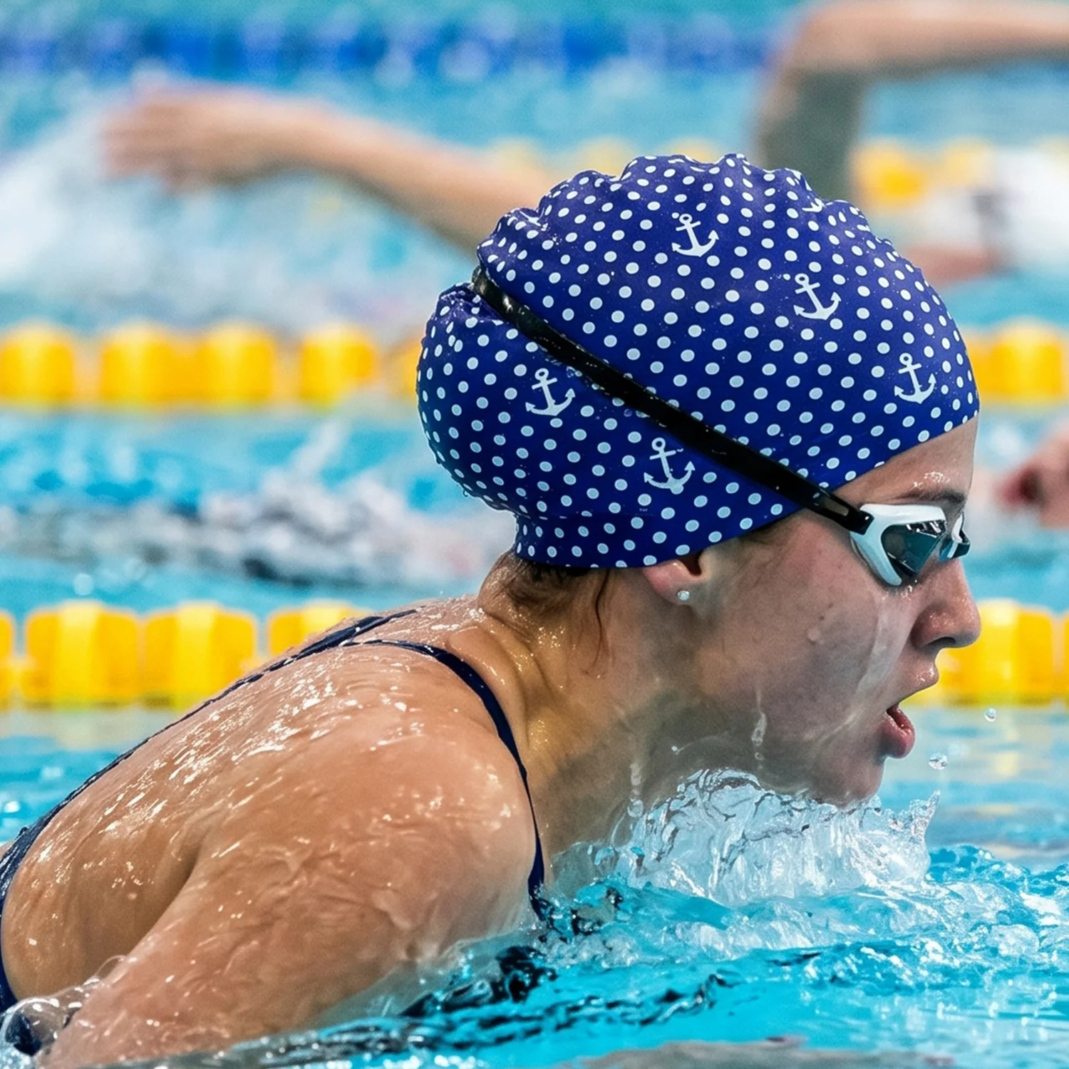 Big Premium Stretchable Swimming Cap (1 Pc) - Image 5