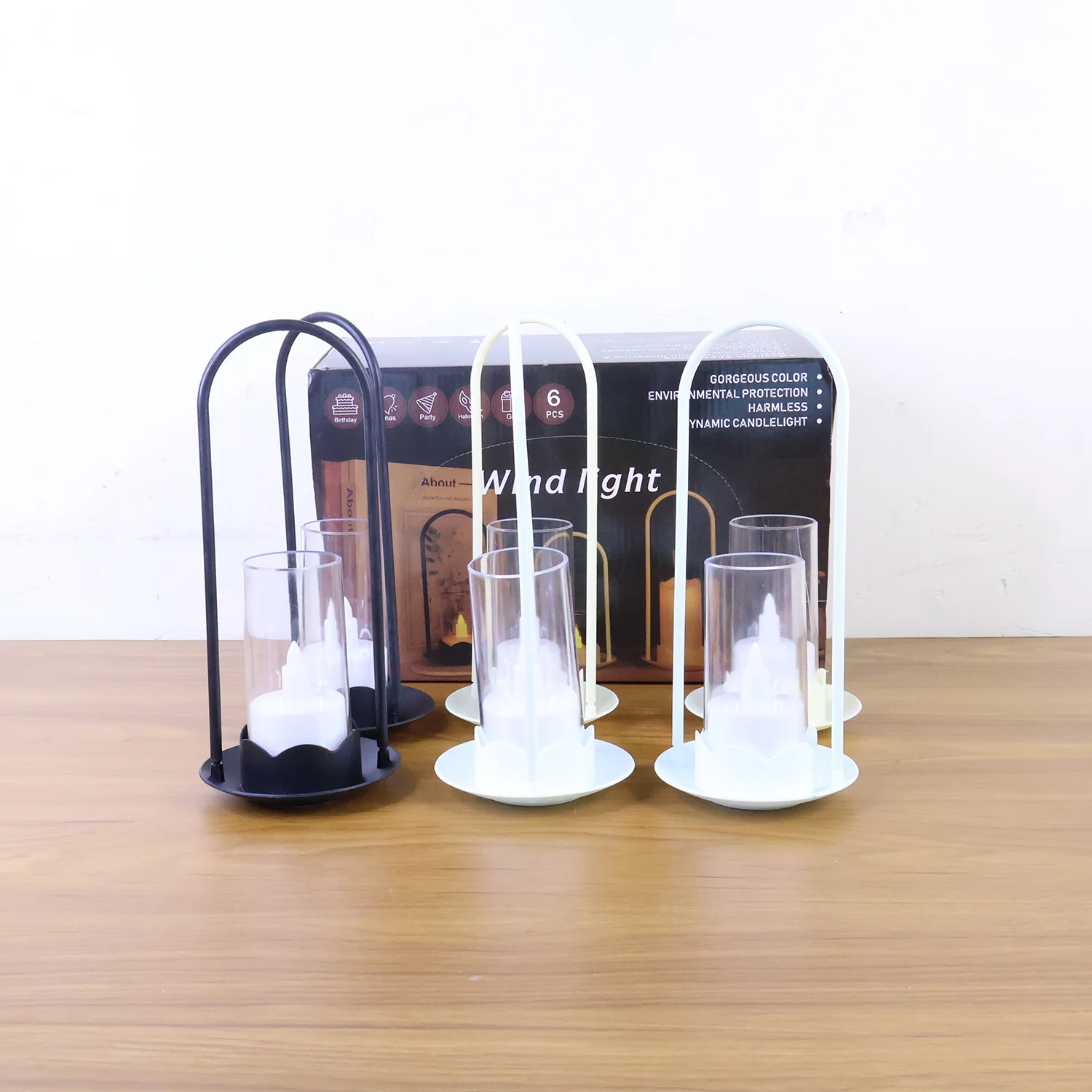 Big Wind Light Style Decorative Flameless LED Candles (6 Pc) - Image 7