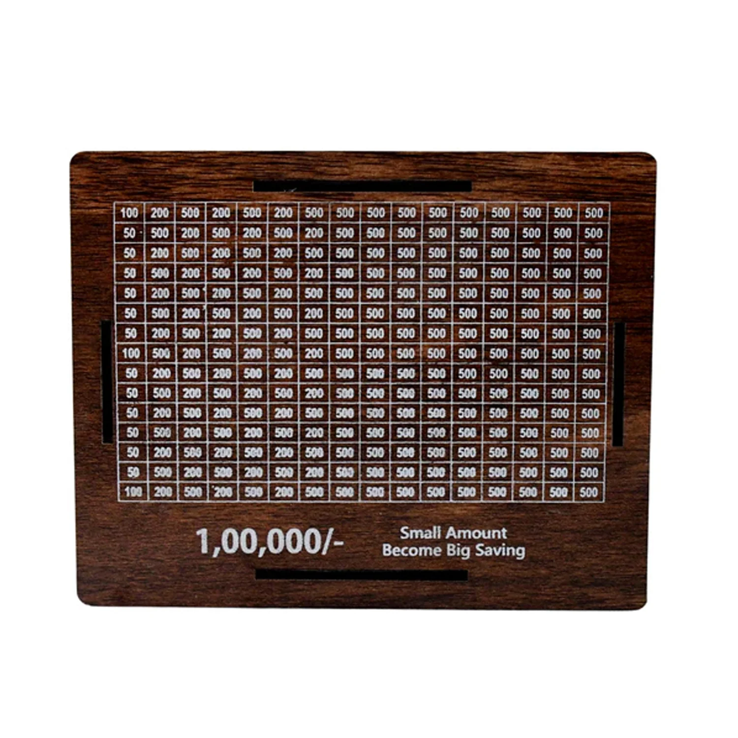 Big Wooden Savings Challenge Money Bank / Piggy Bank - (1 Pc) - Image 5