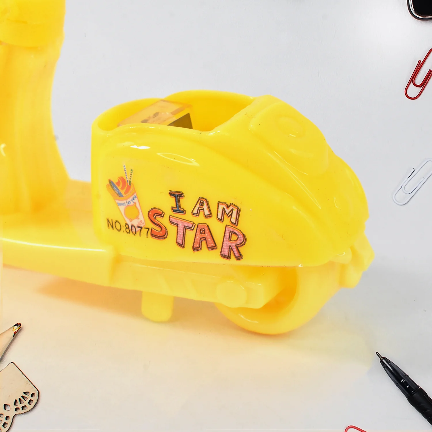 Bike Shaped Pencil Sharpener – Unique Fun Stationery Accessory Creative Workspaces - Image 4