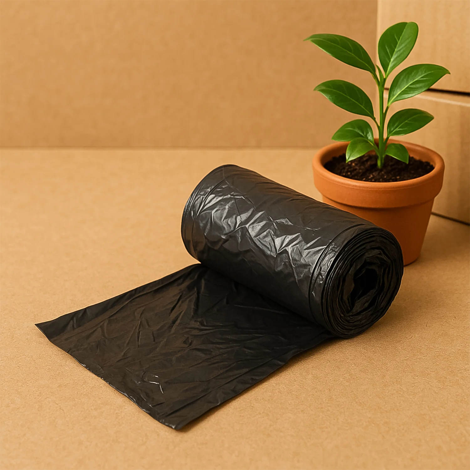 Bio-degradable Eco Friendly Garbage / Trash Bags Rolls (50x60 Cm / 1 Pc) - Image 7