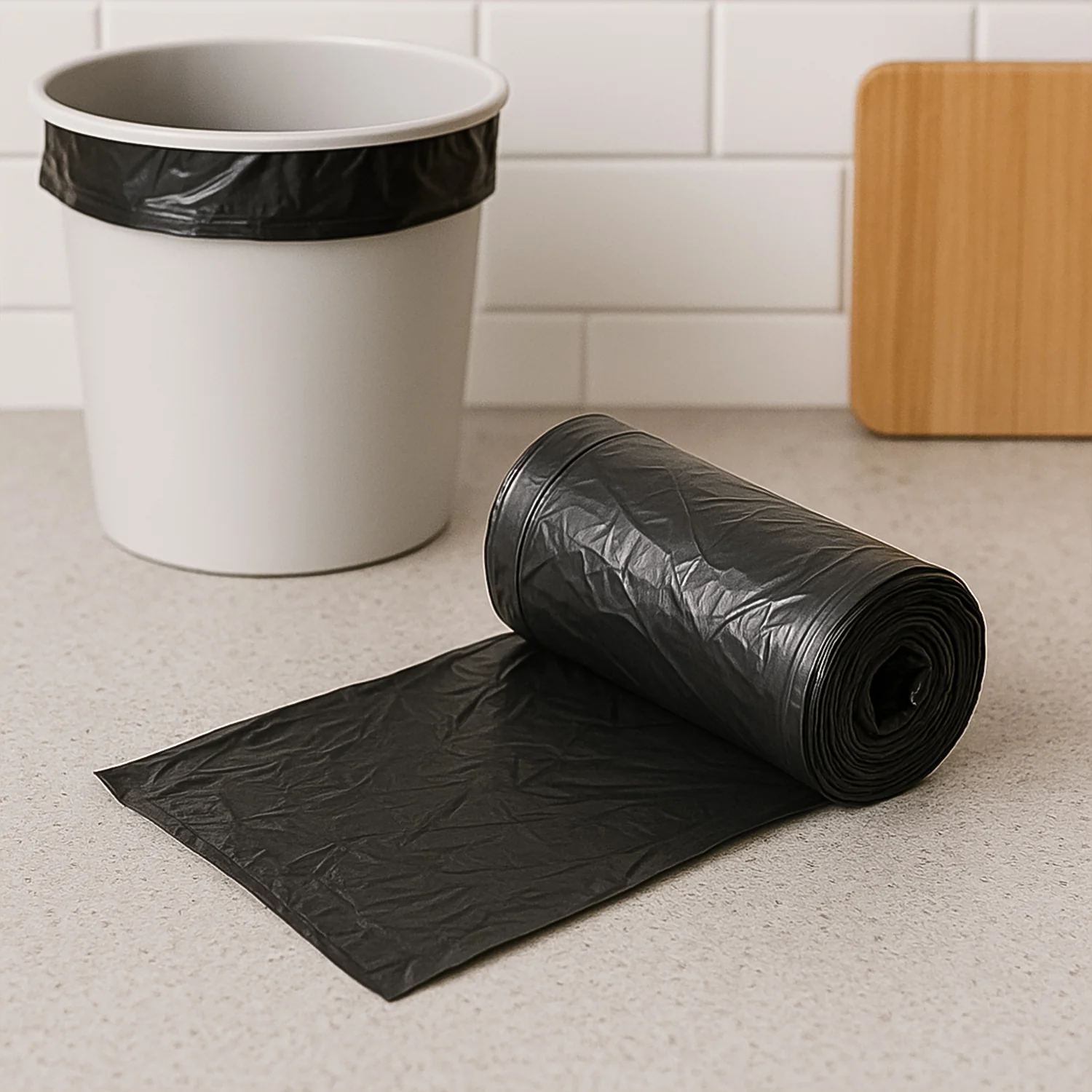 Bio-degradable Eco Friendly Garbage / Trash Bags Rolls (50x60 Cm / 1 Pc) - Image 9