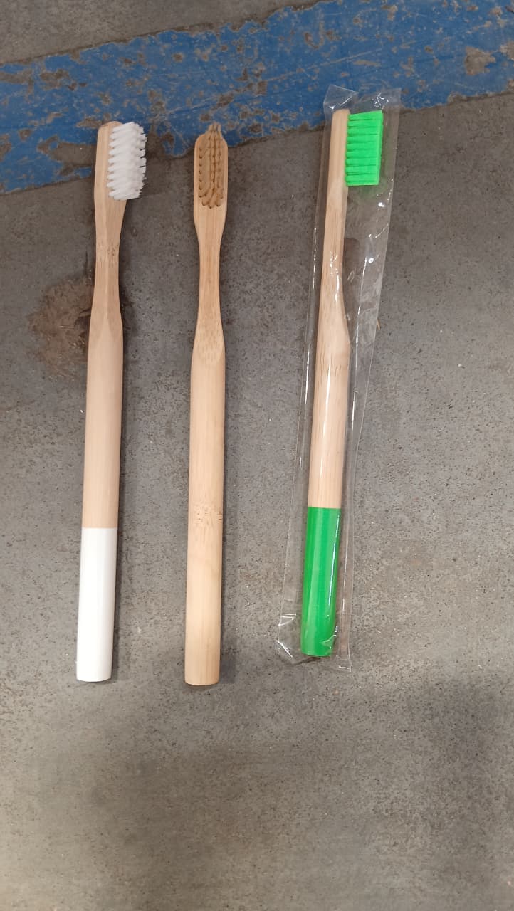 Biodegradable Bamboo Toothbrush Soft Bristle (1 Pc / Mix Color) - Image 9