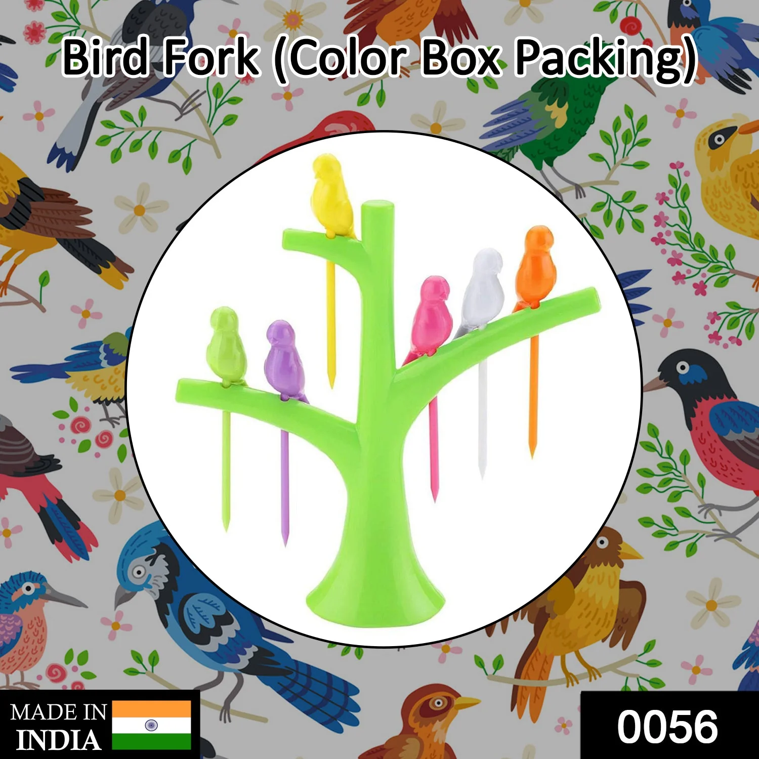 Bird Fork | Kids fruit fork | Table Decor - Image 2