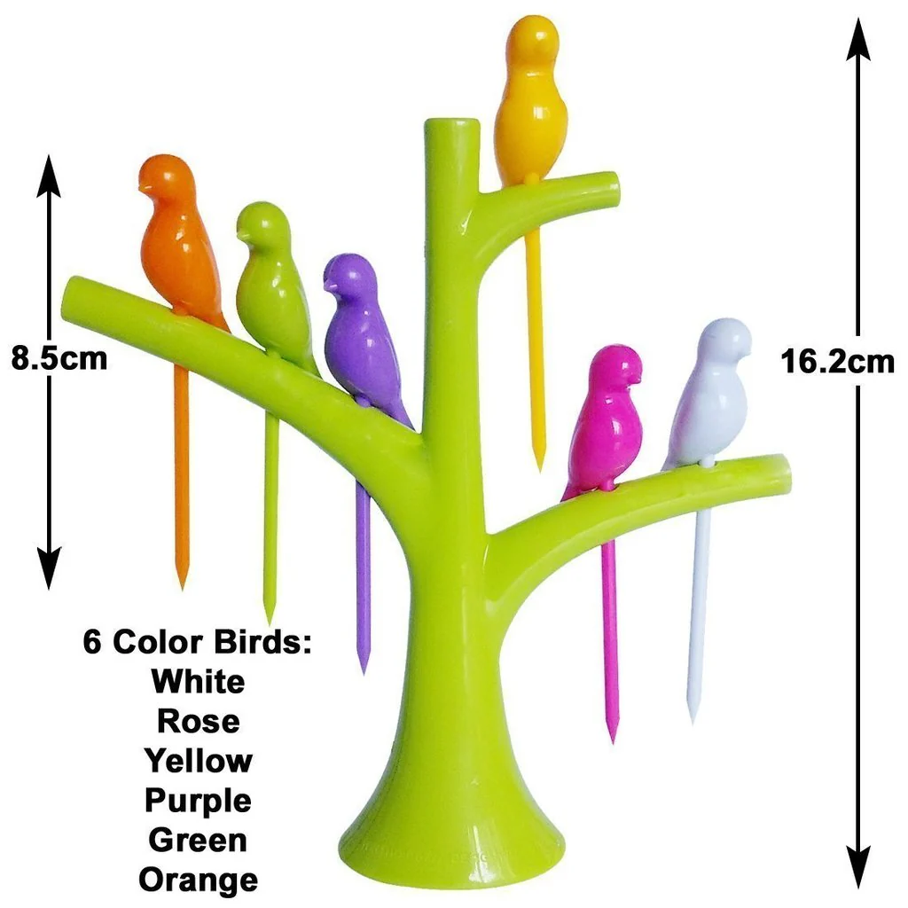 Bird Fork | Kids fruit fork | Table Decor - Image 6